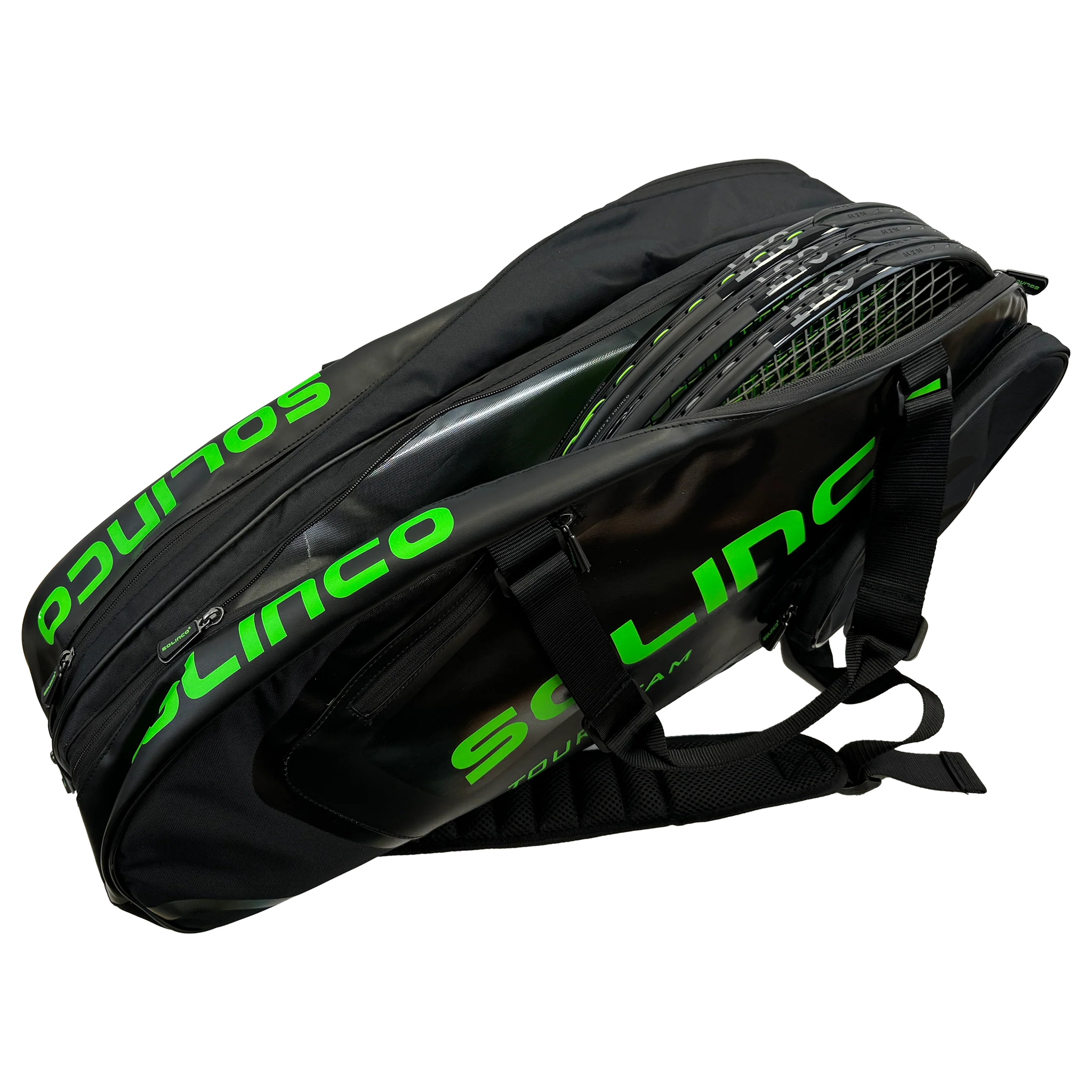 Solinco 6-Pack Tour Bag Full Black - Image 5