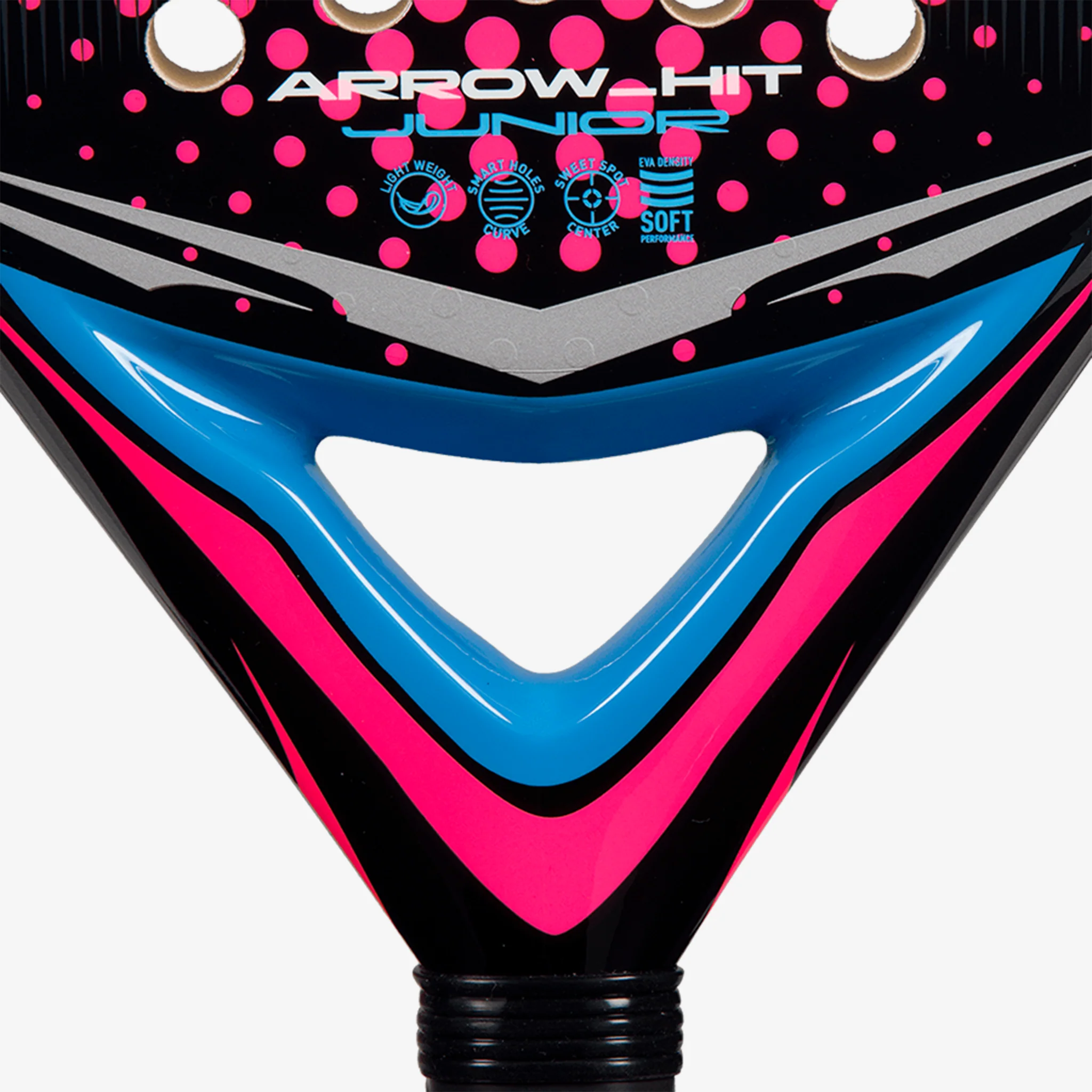 Adidas Arrow Hit Junior Padel White/Pink - Image 3