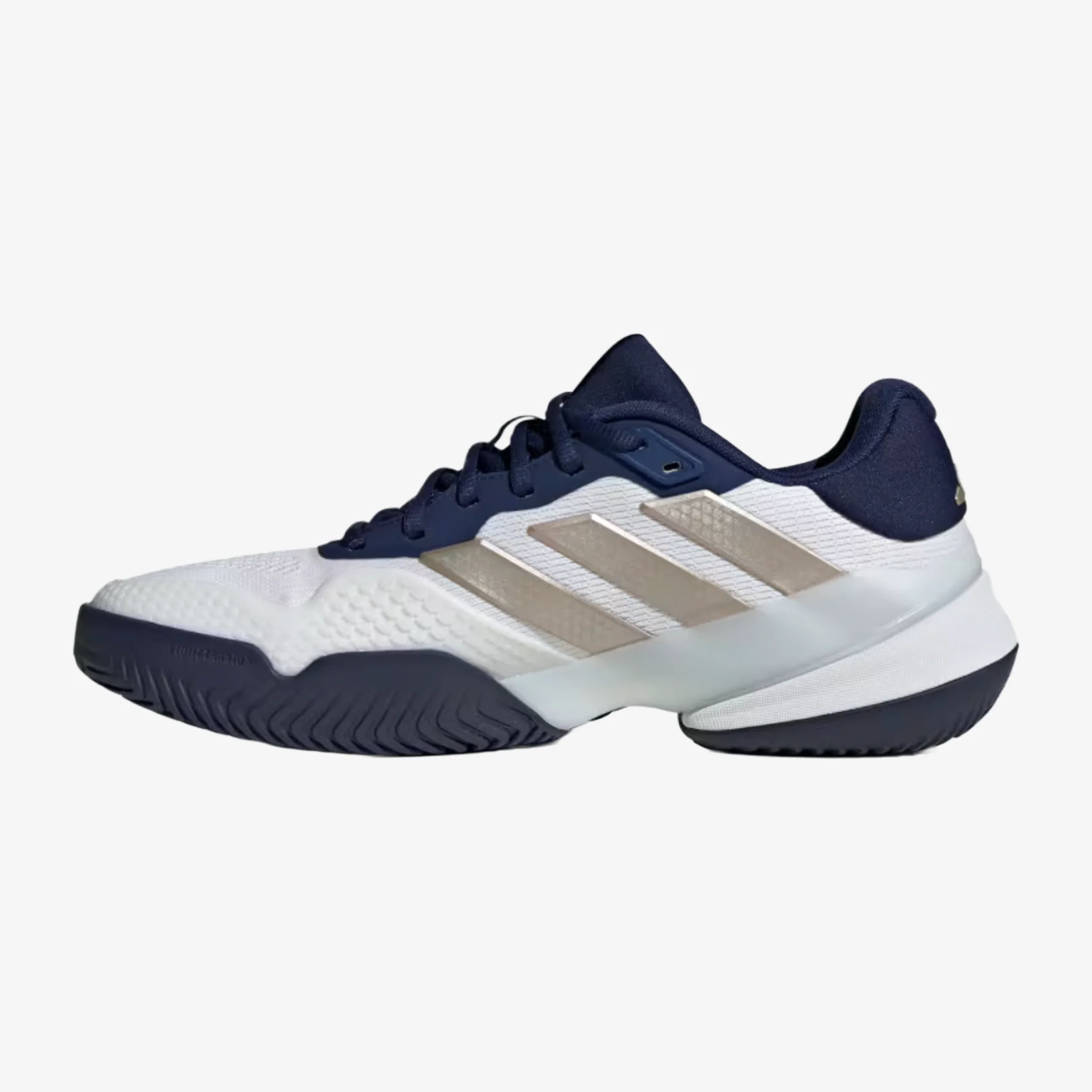 Adidas Barricade 14 Men's White/Navy - Image 3