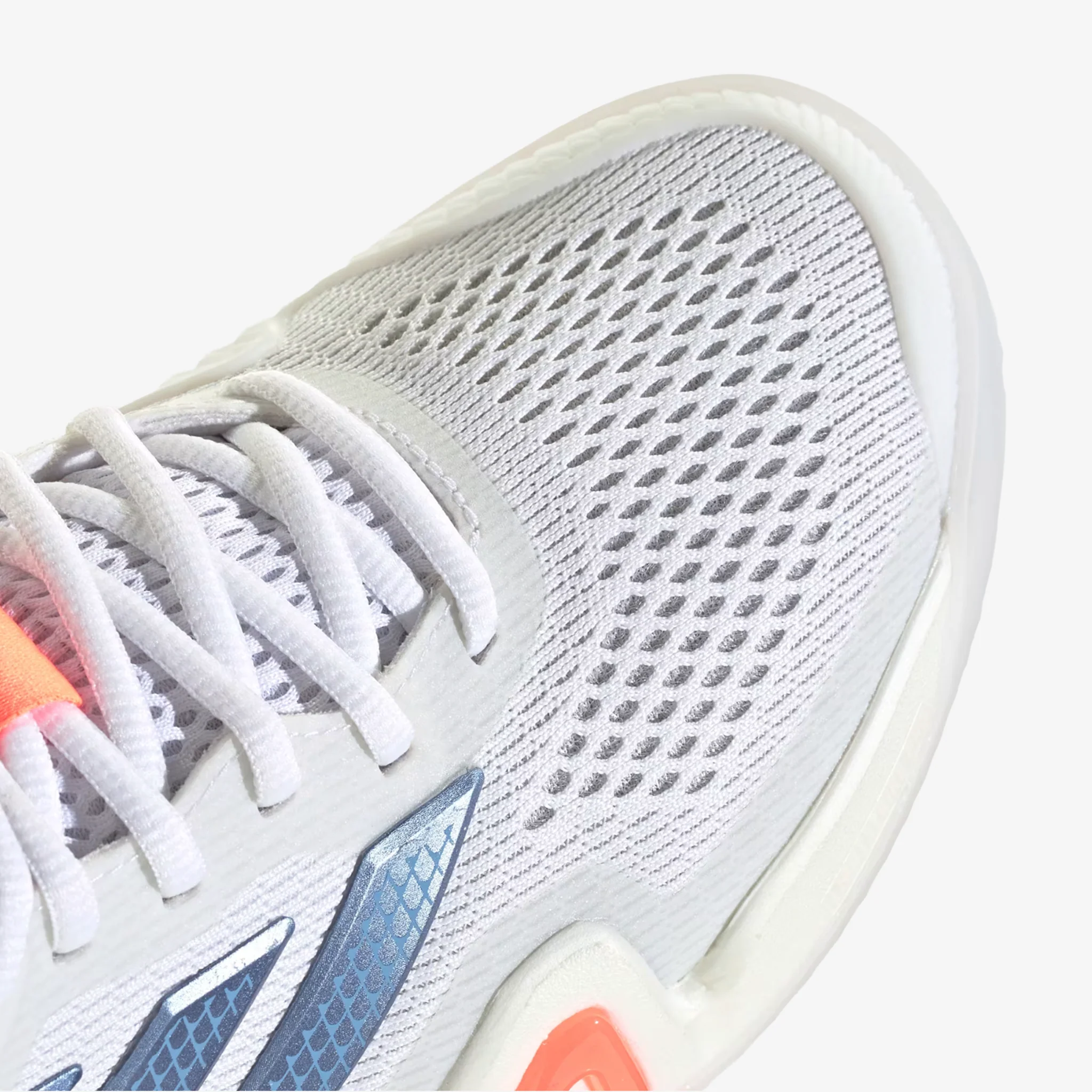 Adidas Barricade 14 Women's White/Orange - Image 6