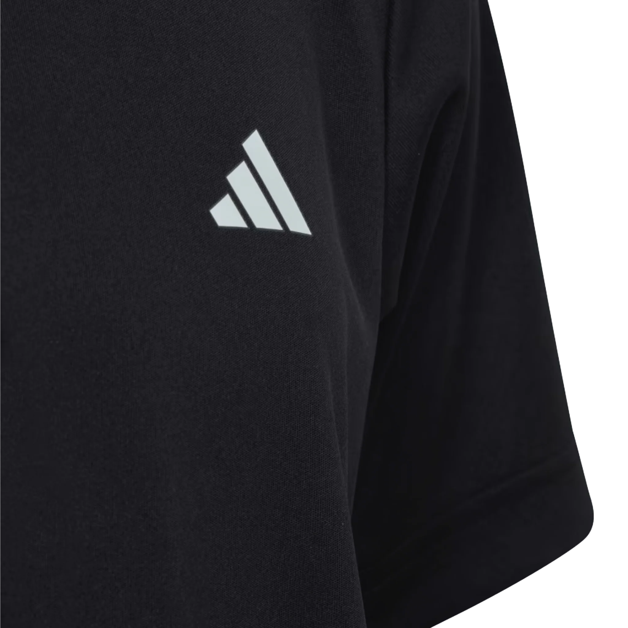 Adidas Club Tennis 3 Stripe Tee Boy's Black - Image 4