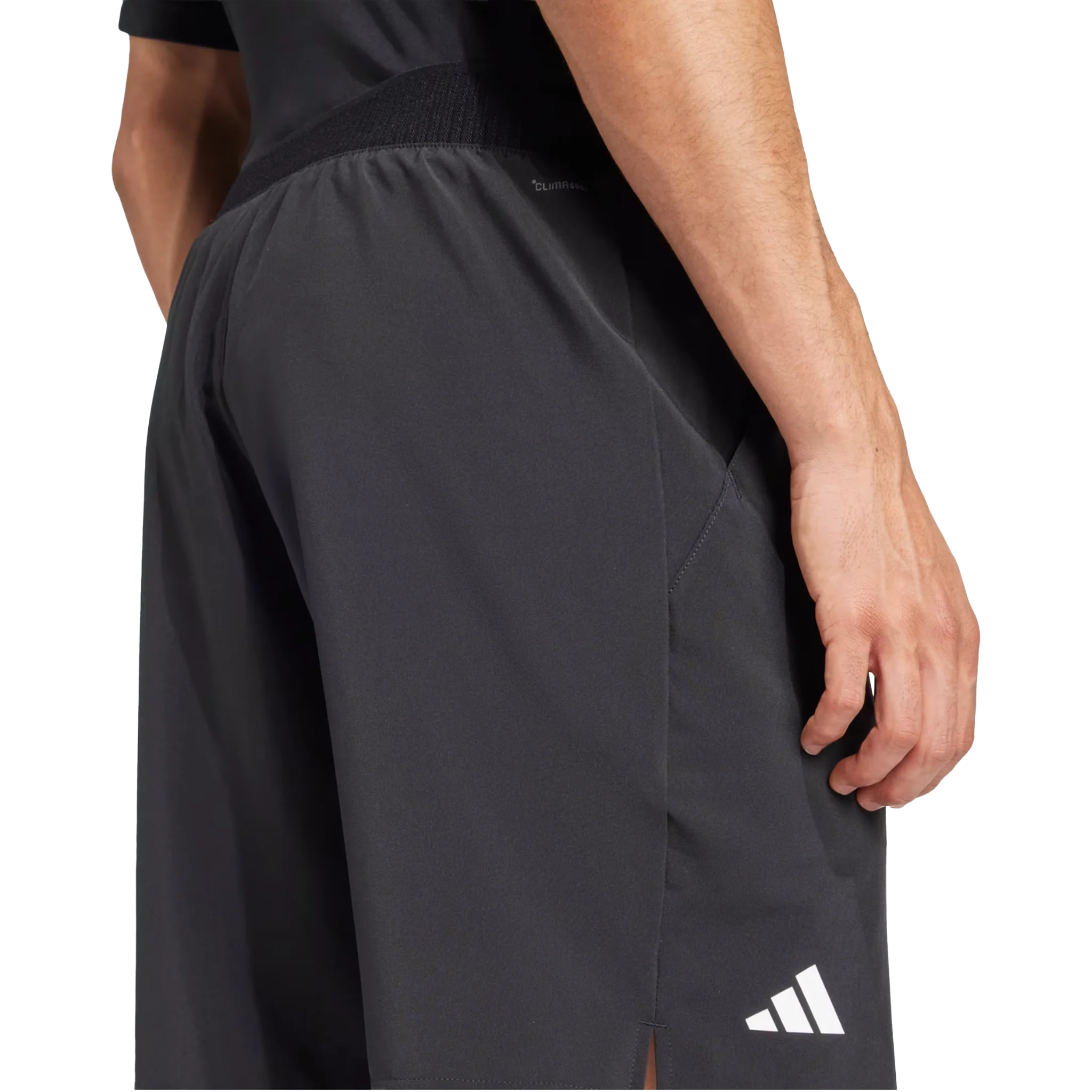 Adidas Club Tennis Climacool Stretch Woven Shorts 9 Inch Men's Black - Image 3