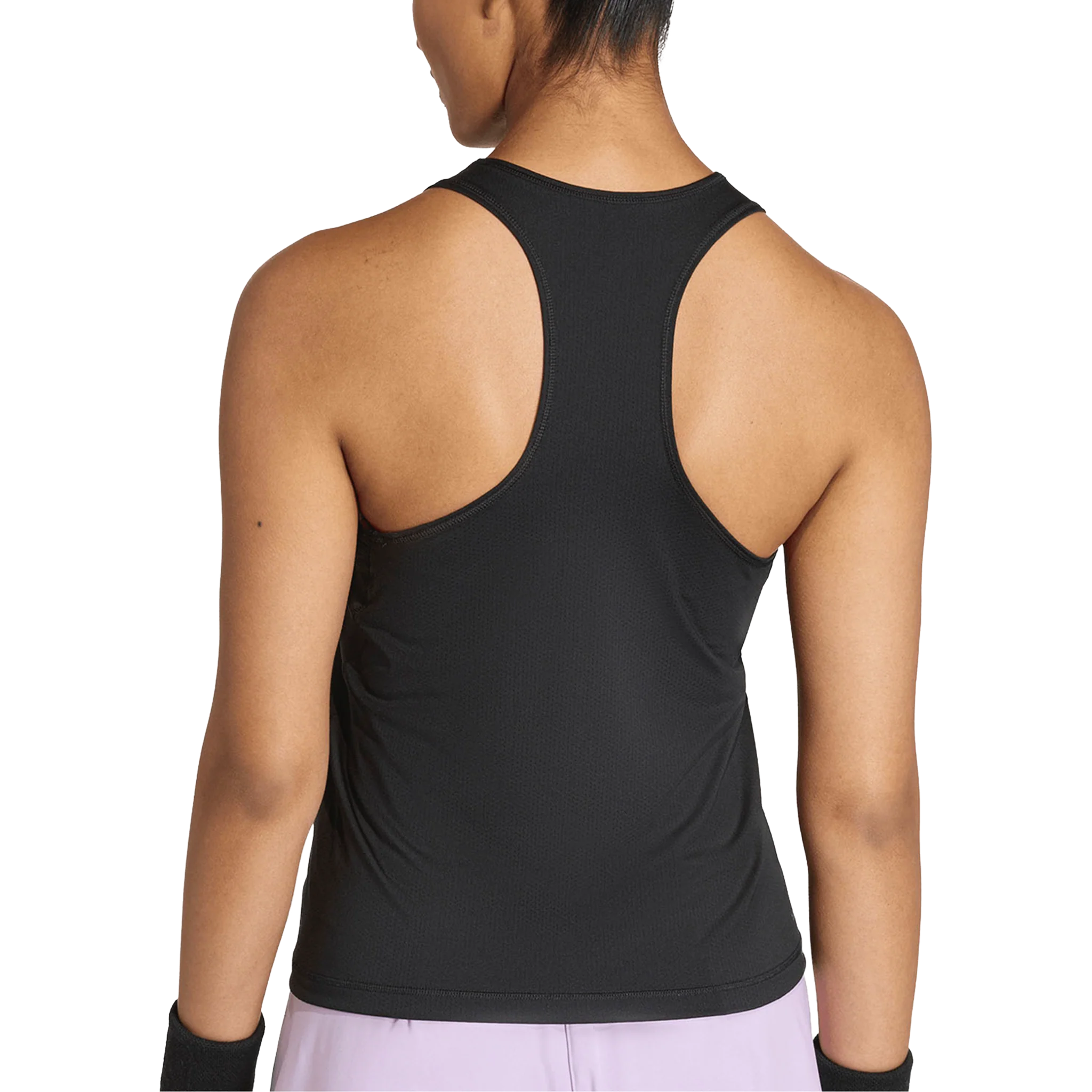 Adidas Club V-Neck Tank Top Black - Image 3