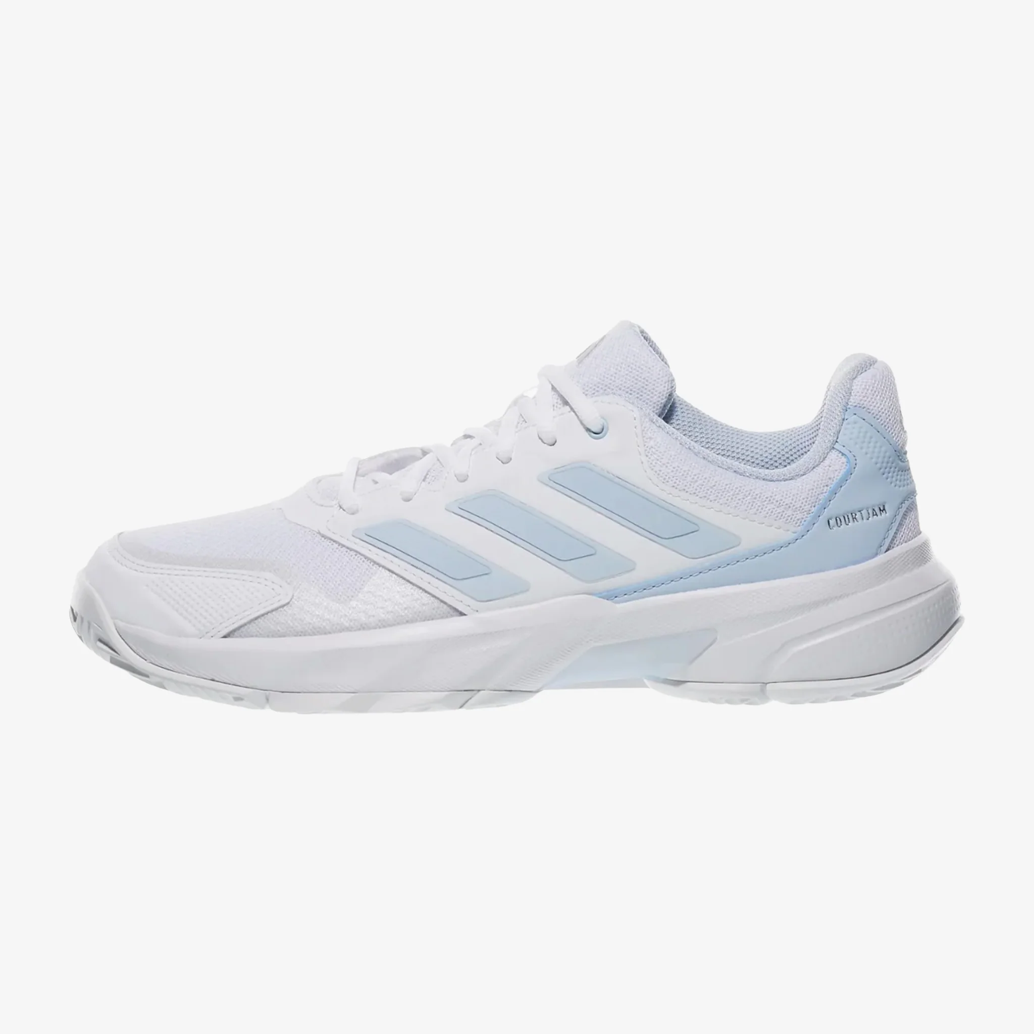 Adidas Courtjam Control 3 Women's White/Blue - Image 3