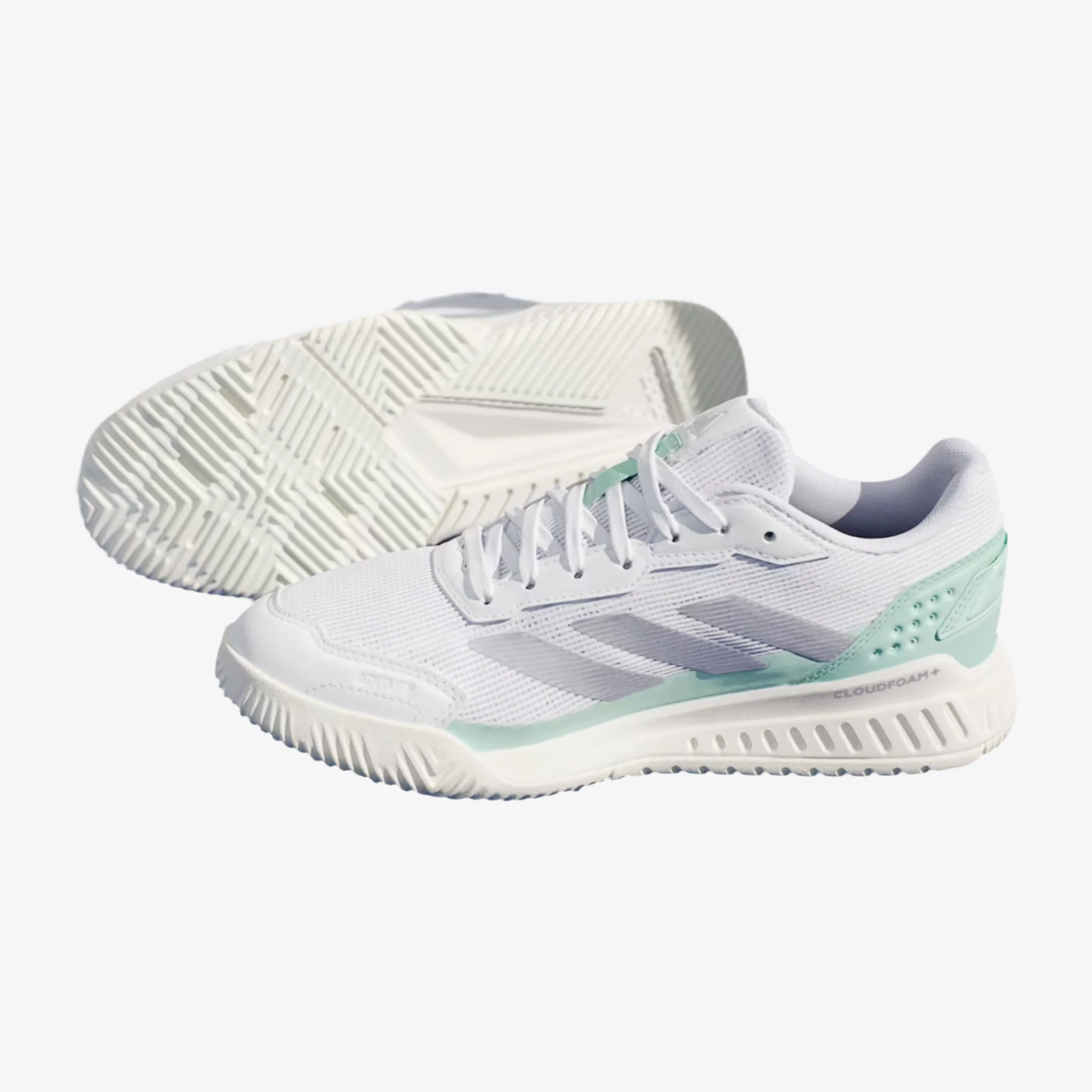 Adidas Courtquick Padel Women's White/Blue - Image 2