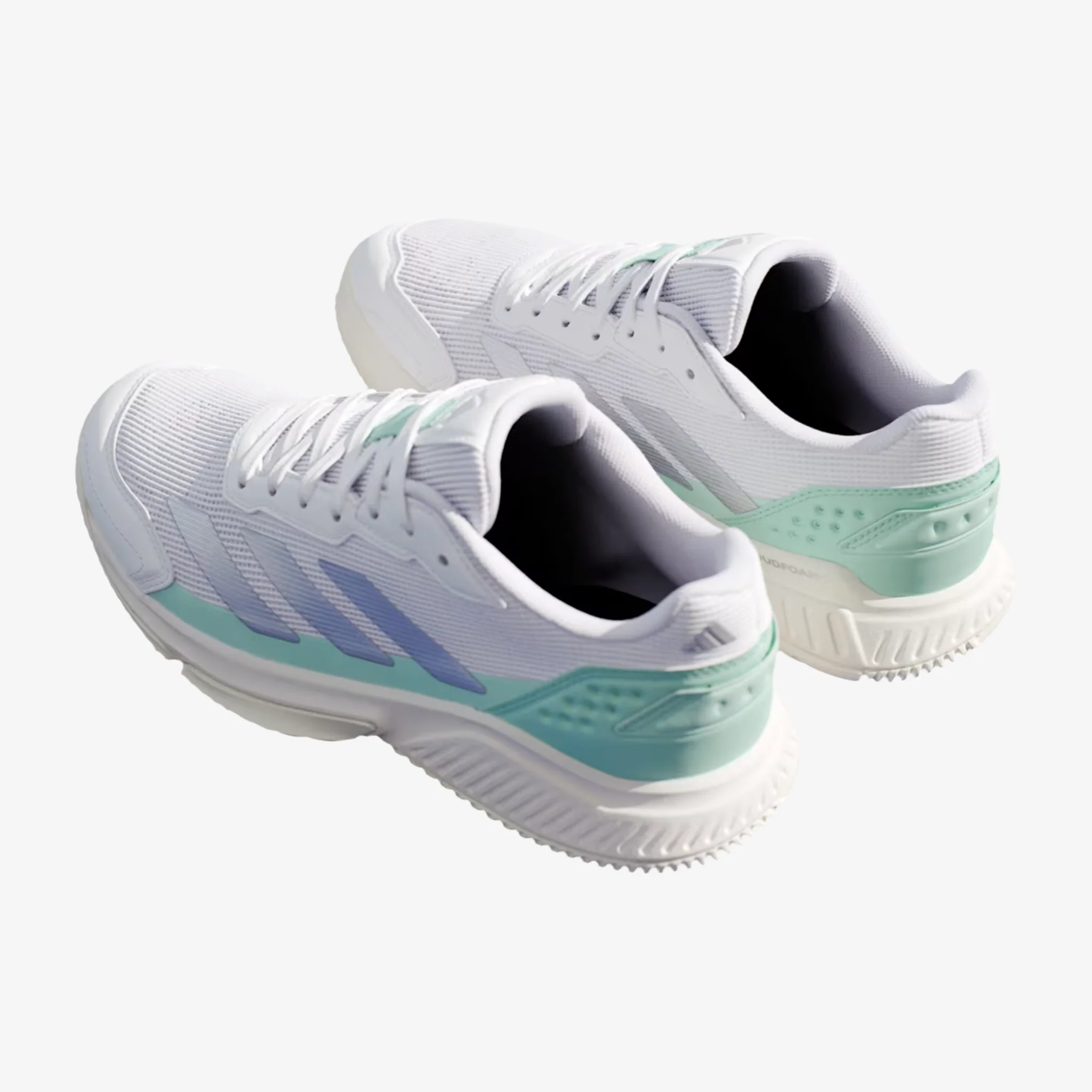 Adidas Courtquick Padel Women's White/Blue - Image 3