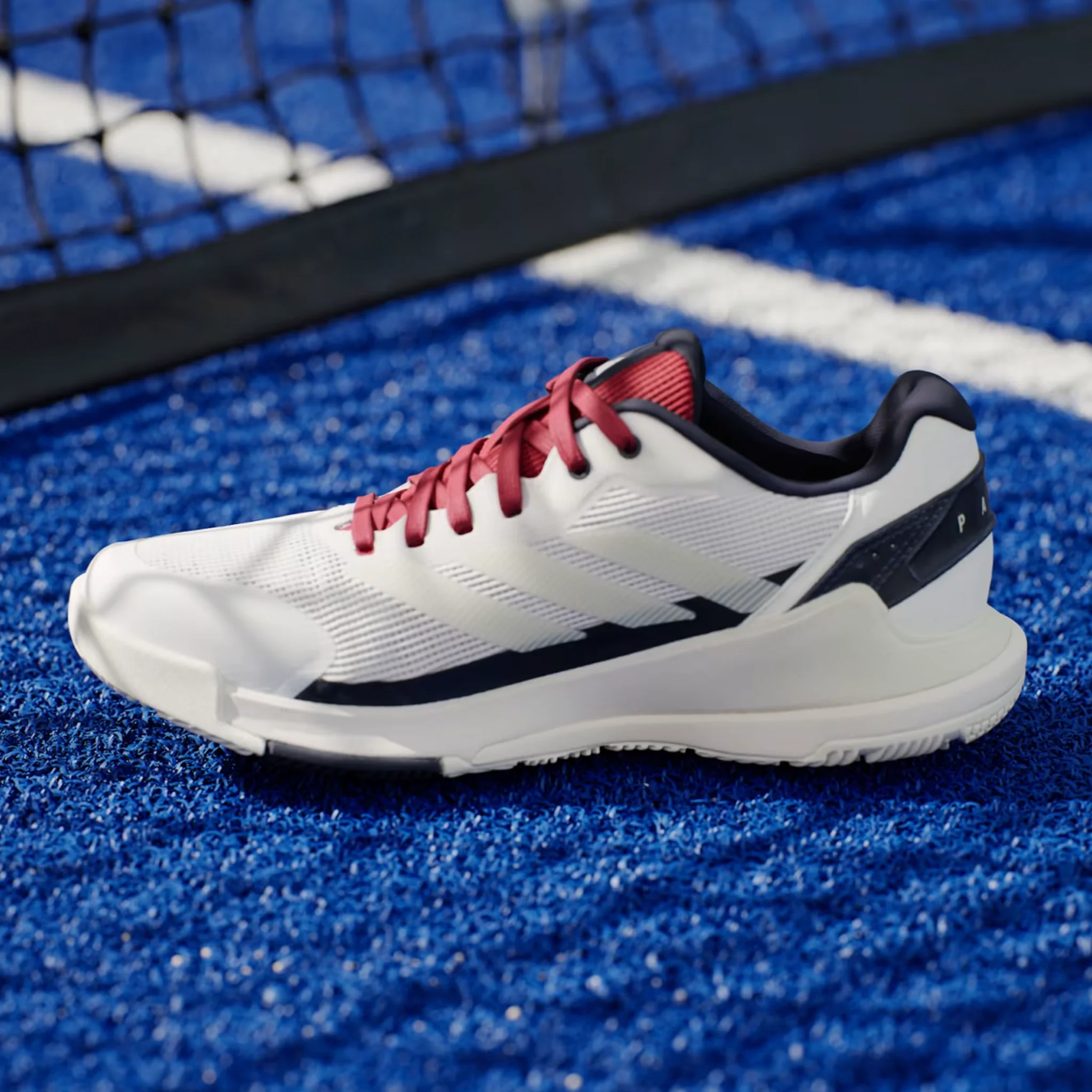 Adidas Crazyquick LS Padel Women's White/Red - Image 4
