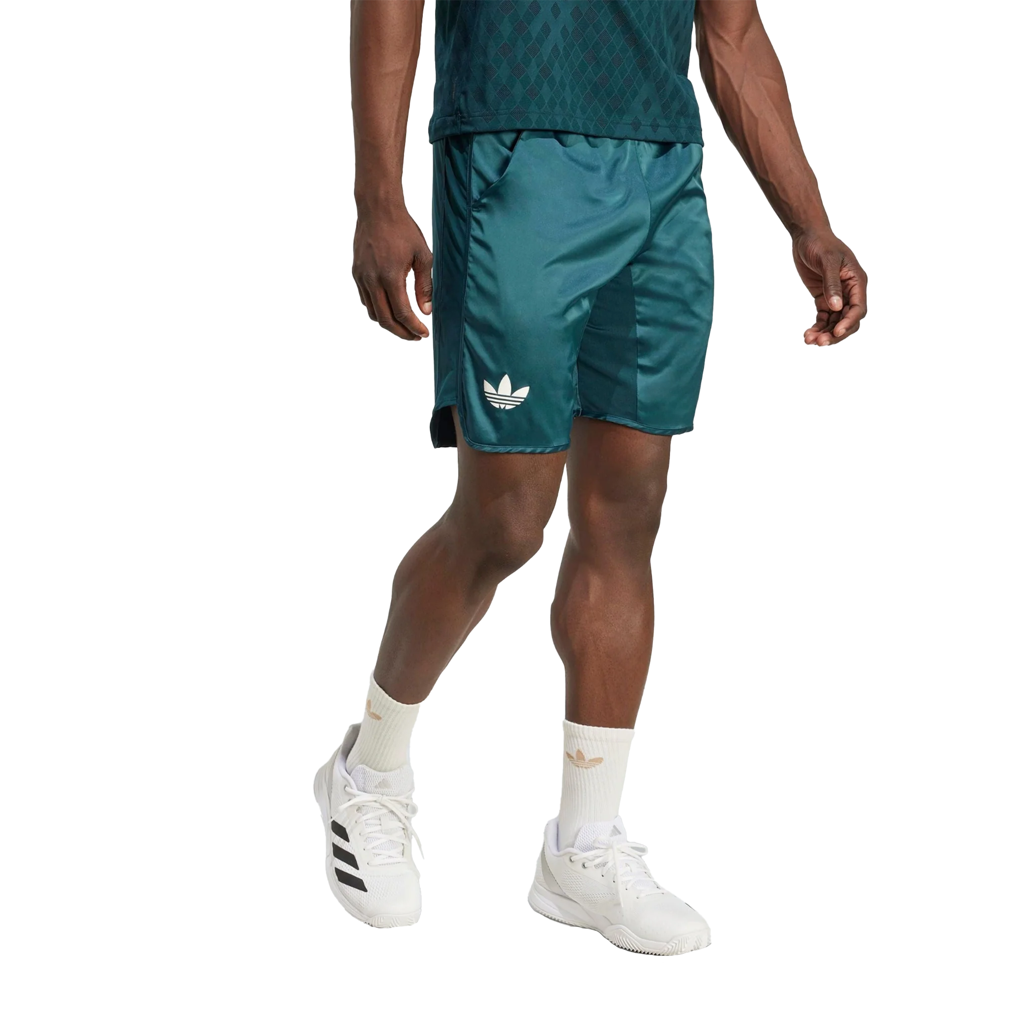 Adidas Tennis Pro Climacool Ergo Shorts 9" Men's Aurora Ivy - Image 4