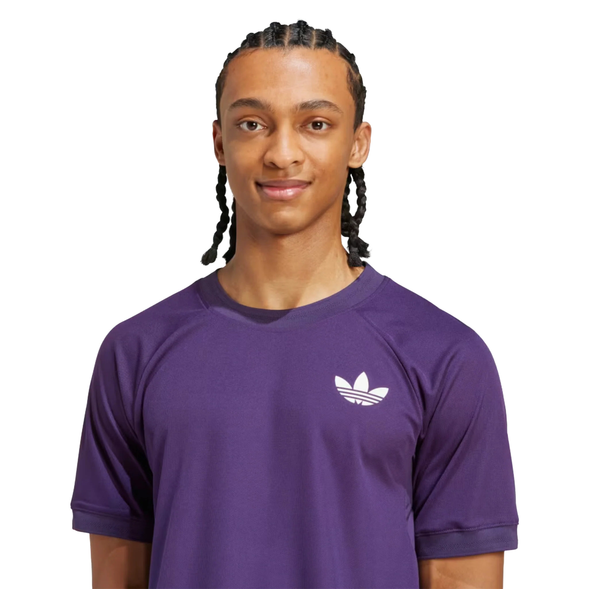 Adidas Tennis Pro Climacool Freelift Tee Men's Aurora Purple - Image 5
