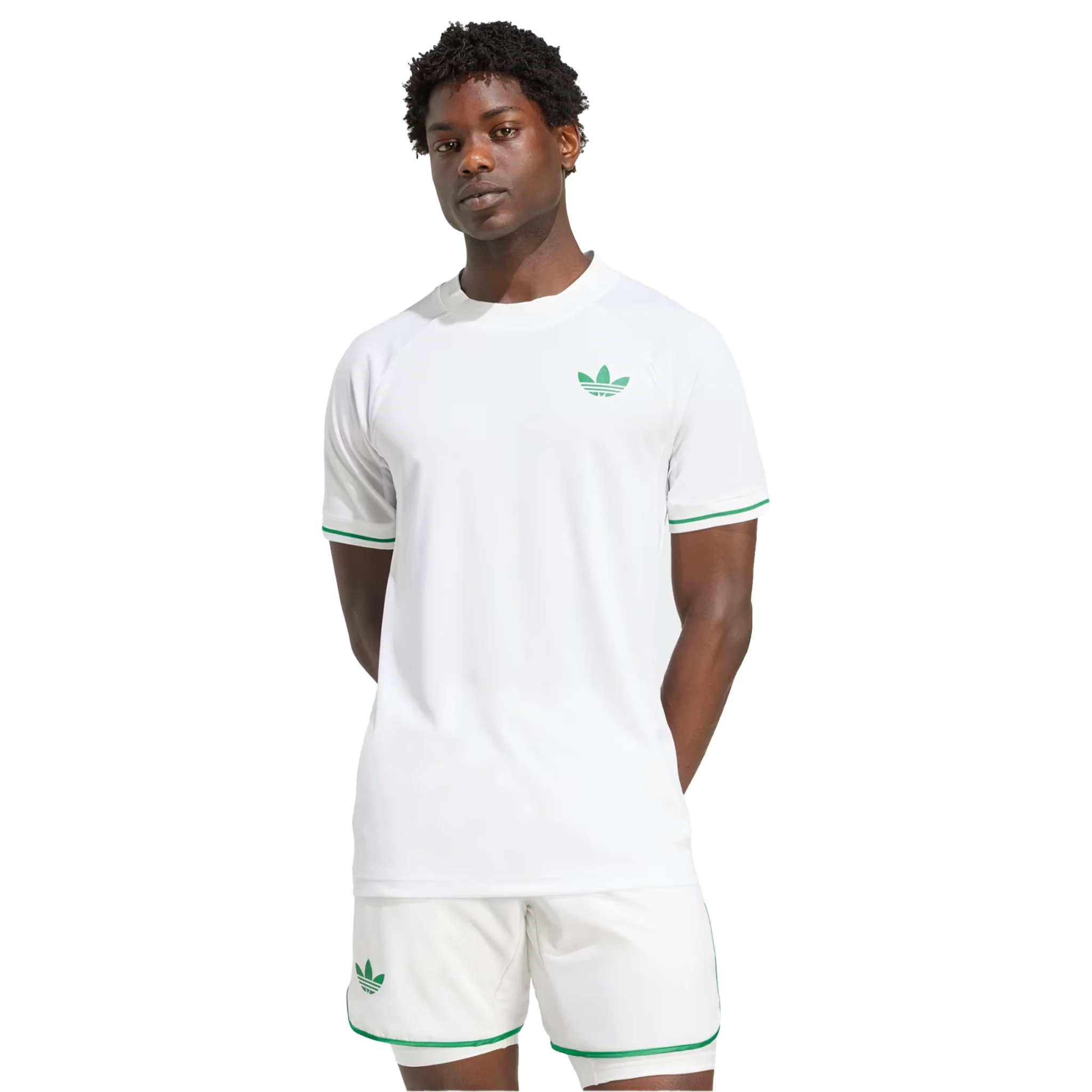 Adidas Tennis Pro Climacool+ Freelift T-Shirt Men's White - Image 2