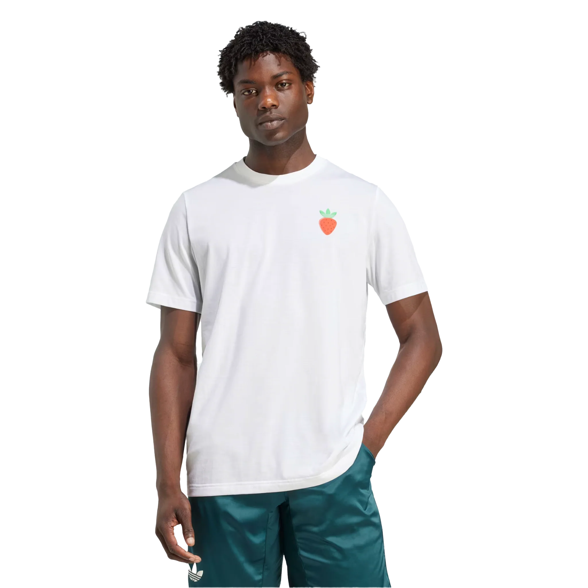 Adidas Tennis Graphic Tee Men's White - Image 3