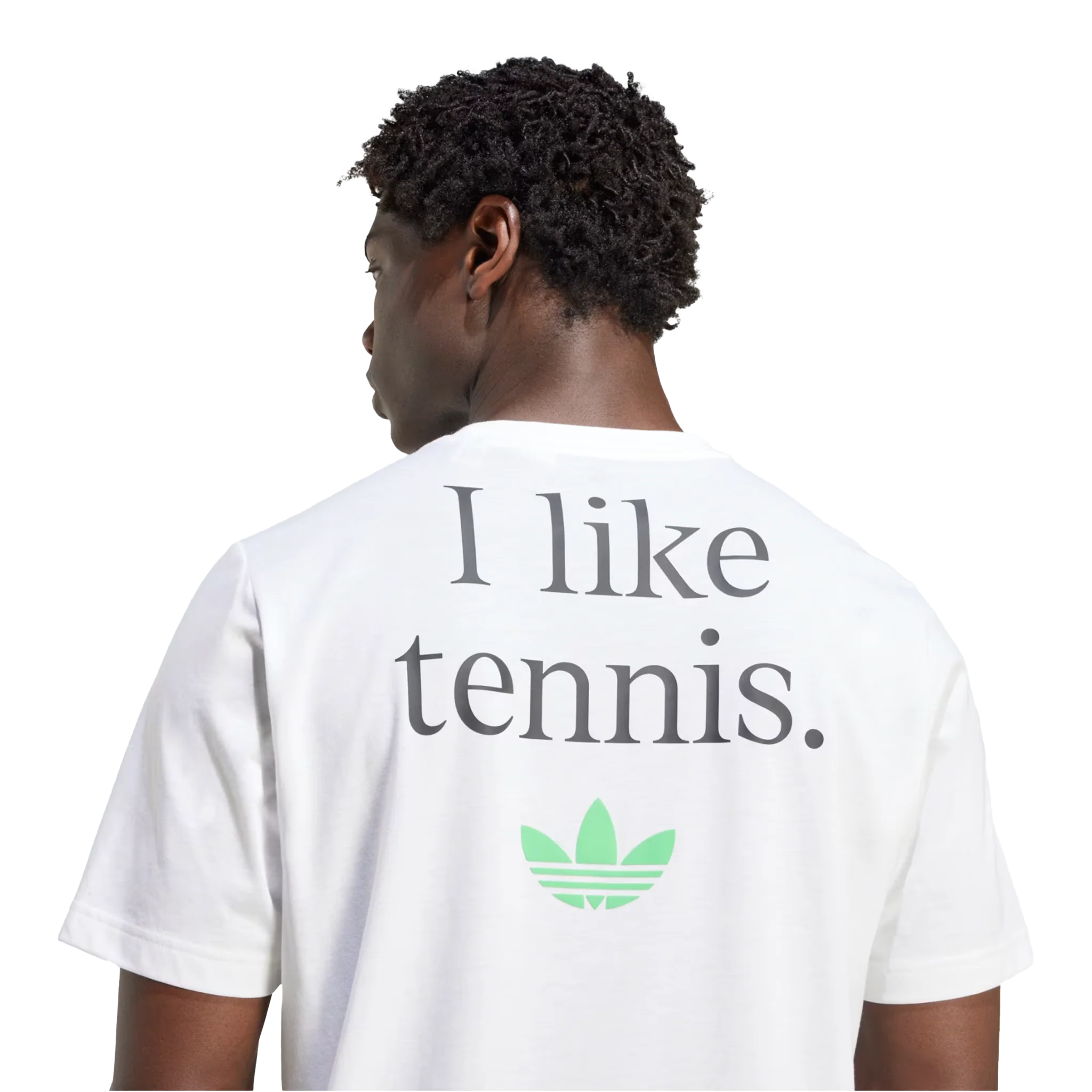 Adidas Tennis Graphic Tee Men's White - Image 5