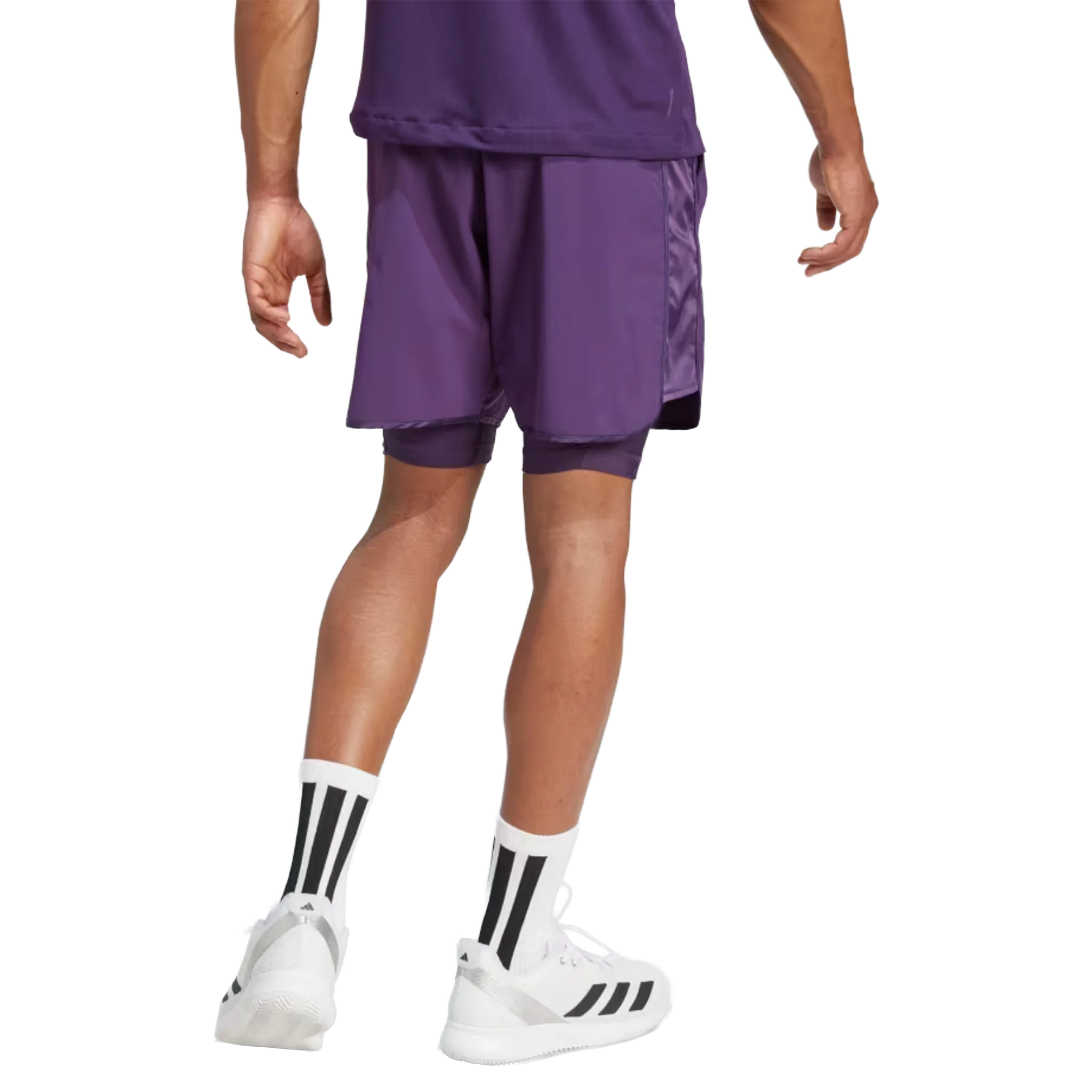 Adidas Tennis Climacool Short's Men's Aurora Plum - Image 4