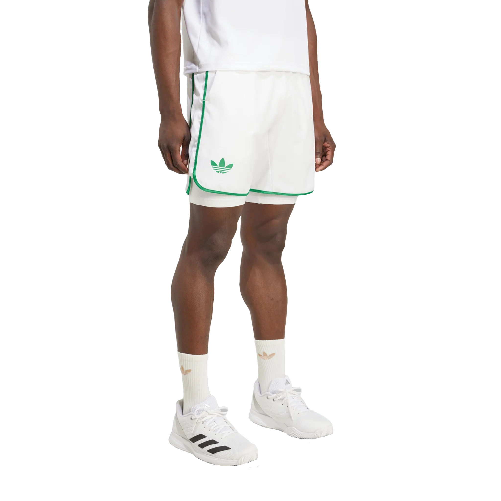 Adidas Tennis Climacool Shorts Set Men's White - Image 4