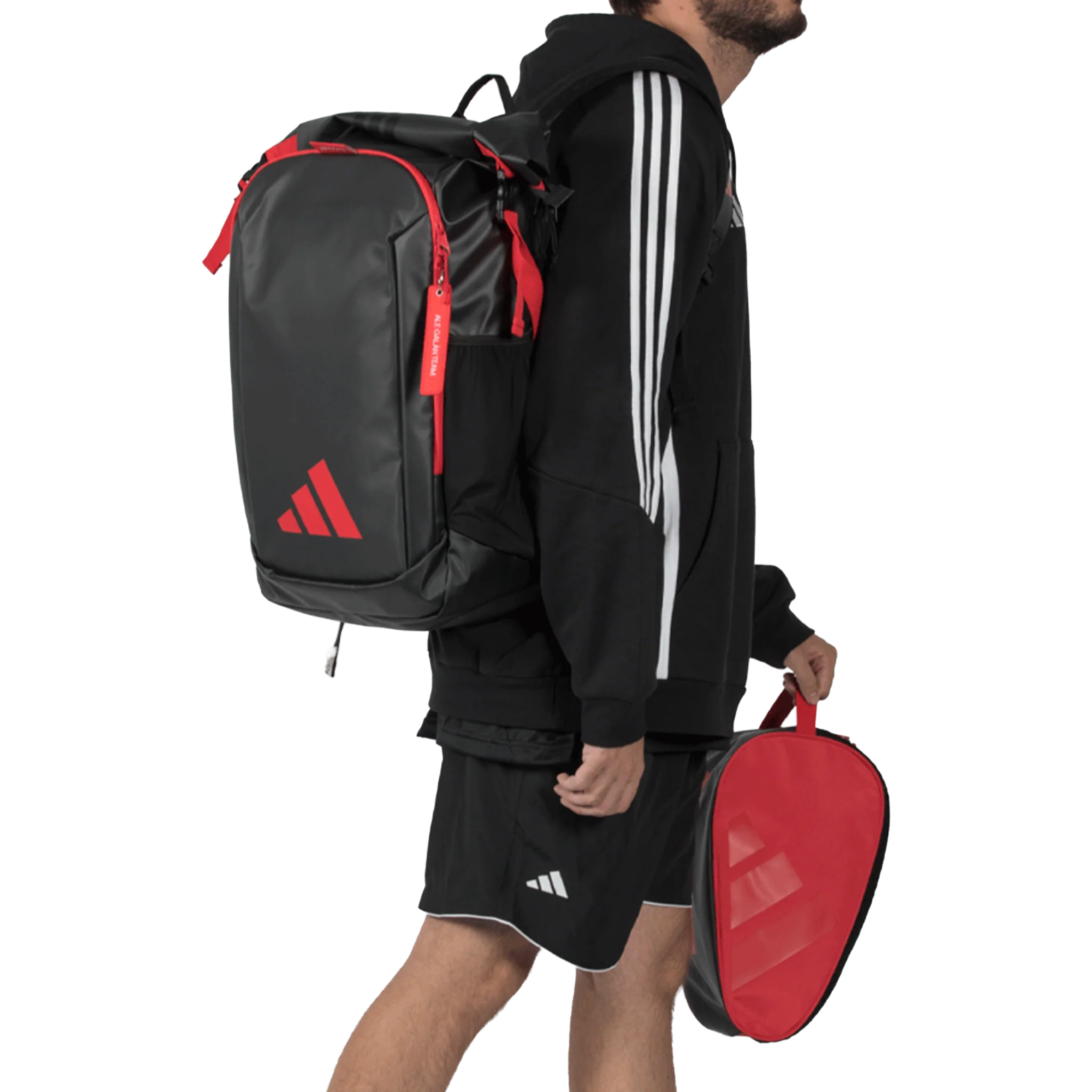 Adidas Multigame Backpack Black/Red (2026) - Image 5