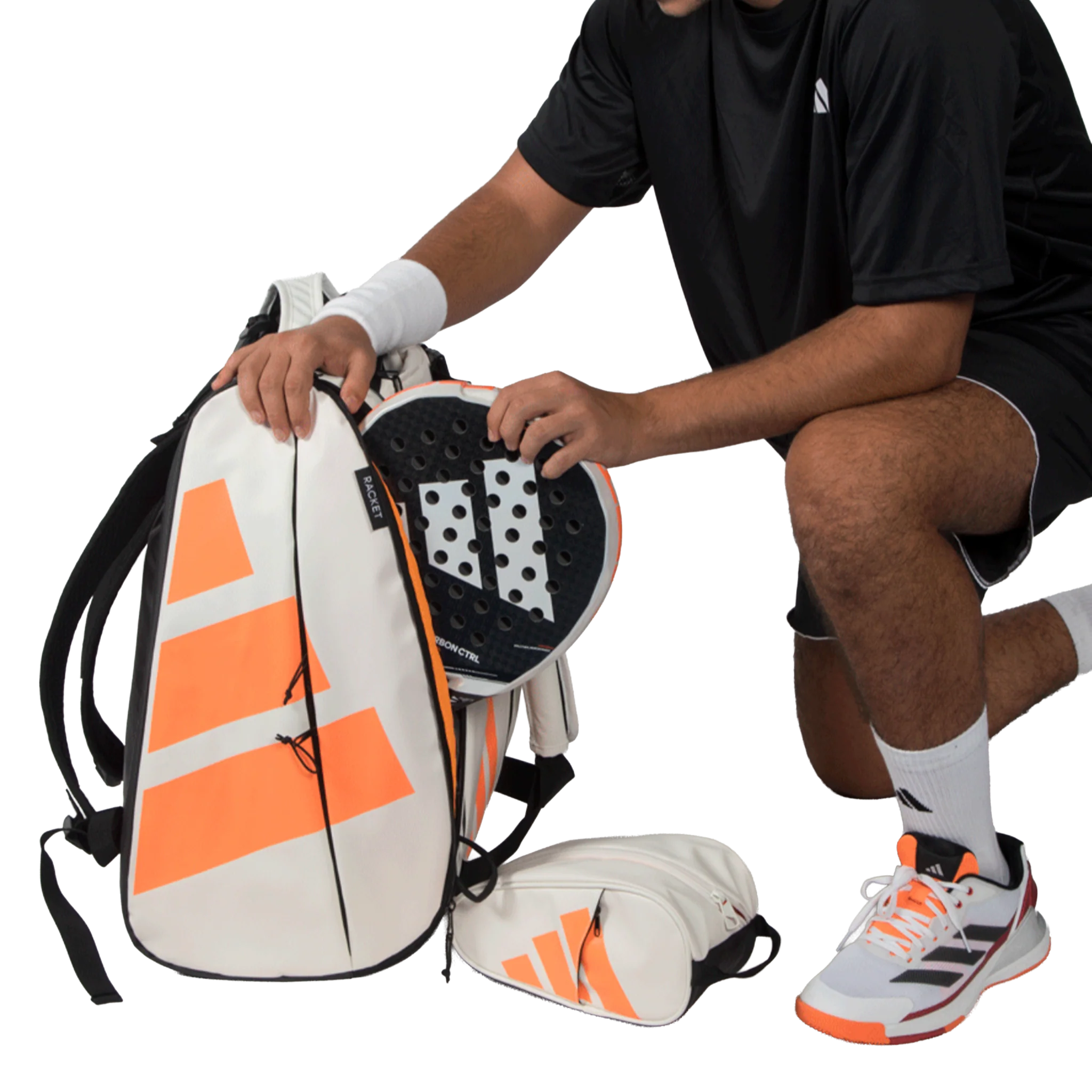 Adidas Multigame Racket Bag Off White (2026) - Image 6