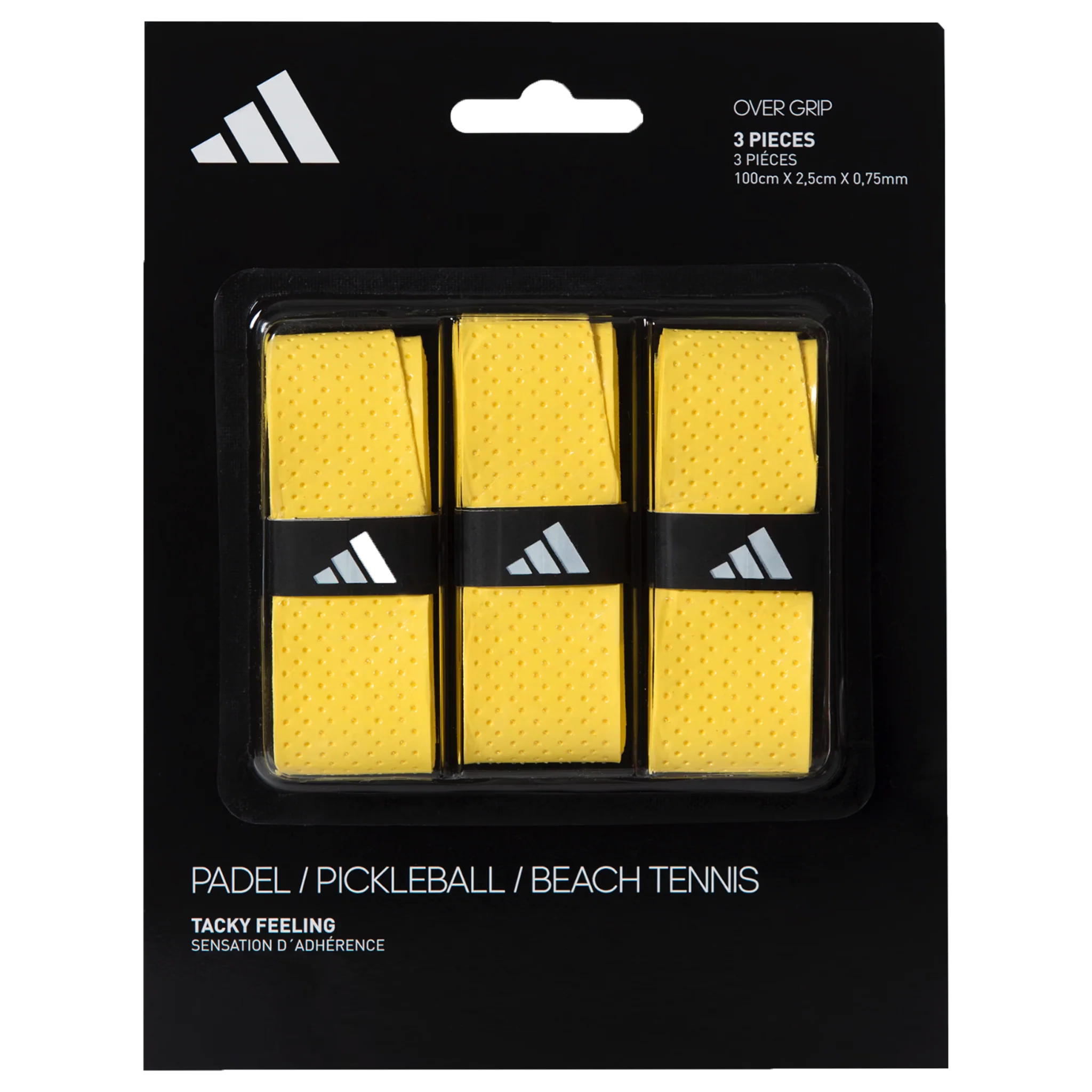 Adidas Padel Overgrips (3 Pack) Yellow