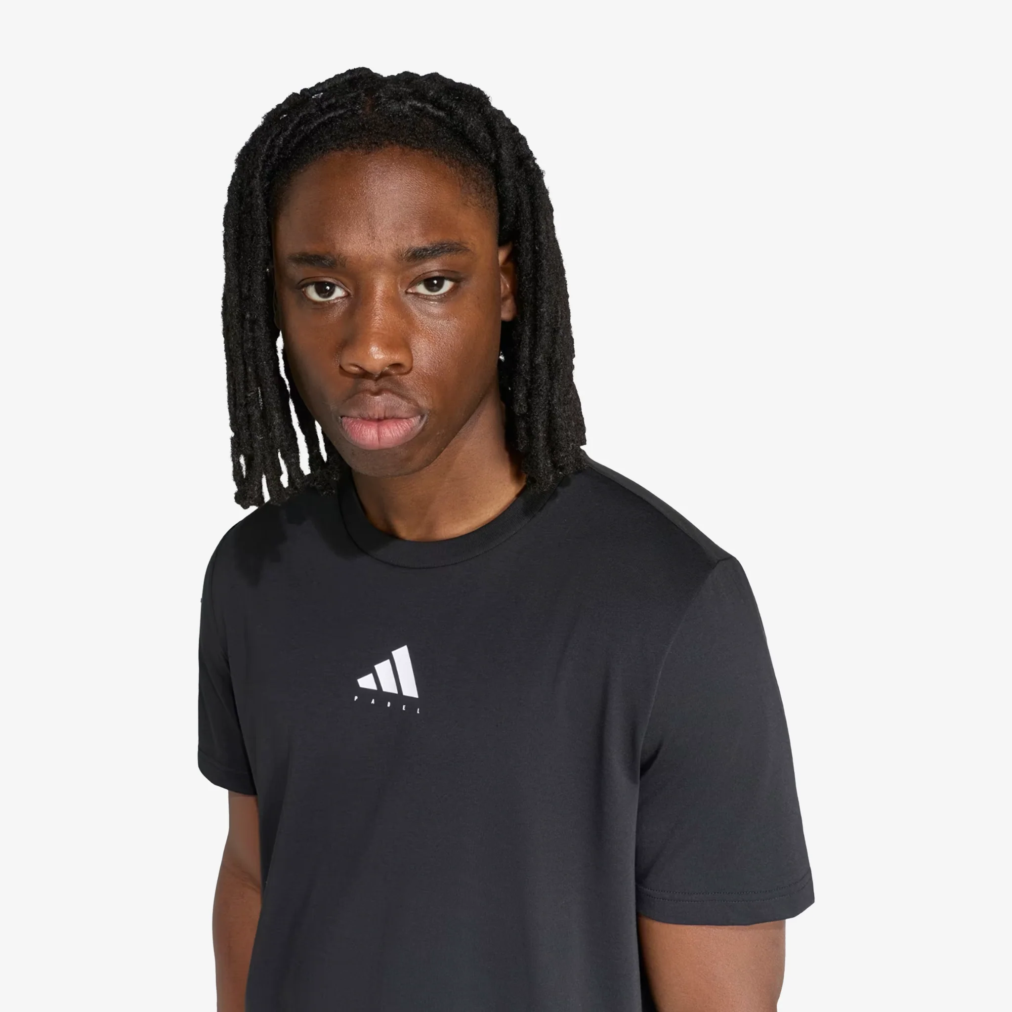 Adidas Padel Graphic T-Shirt Men's Black - Image 4
