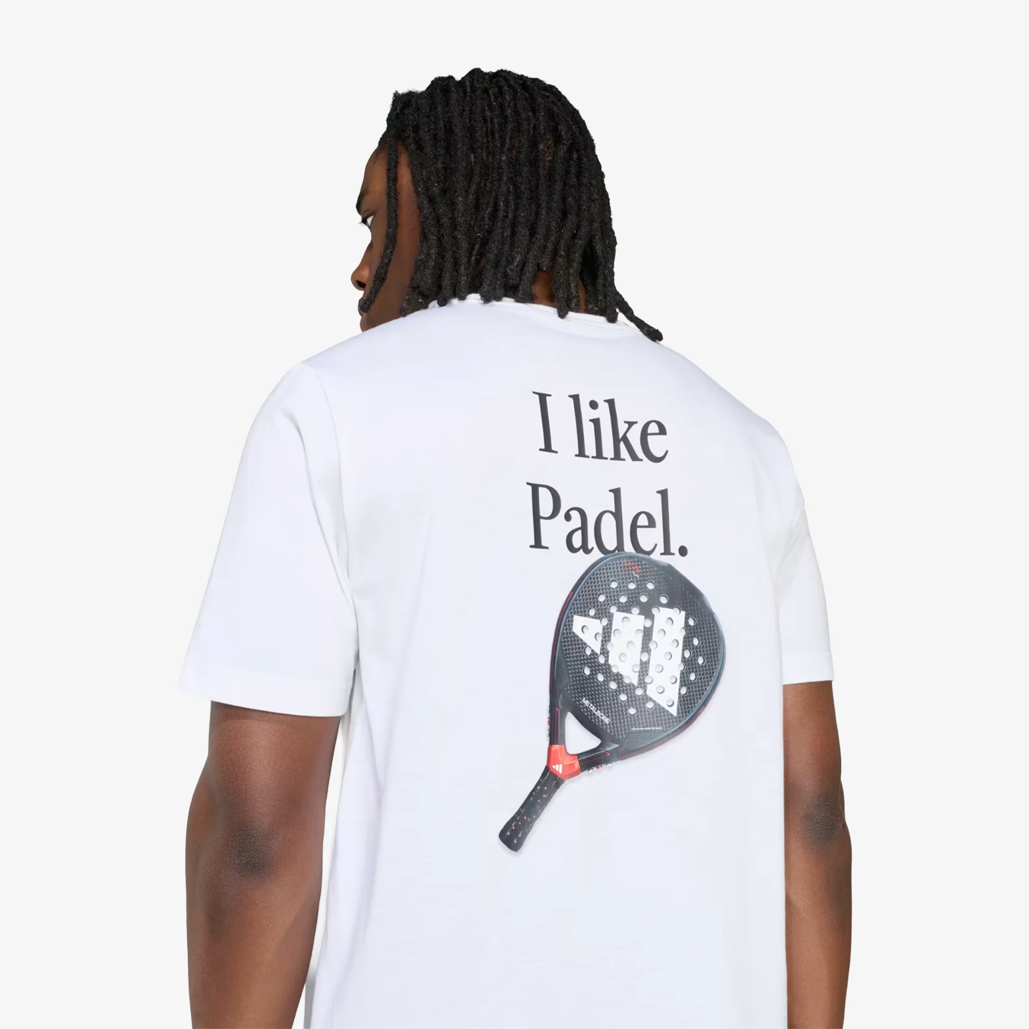 Adidas Padel Graphic T-Shirt Men's White - Image 2