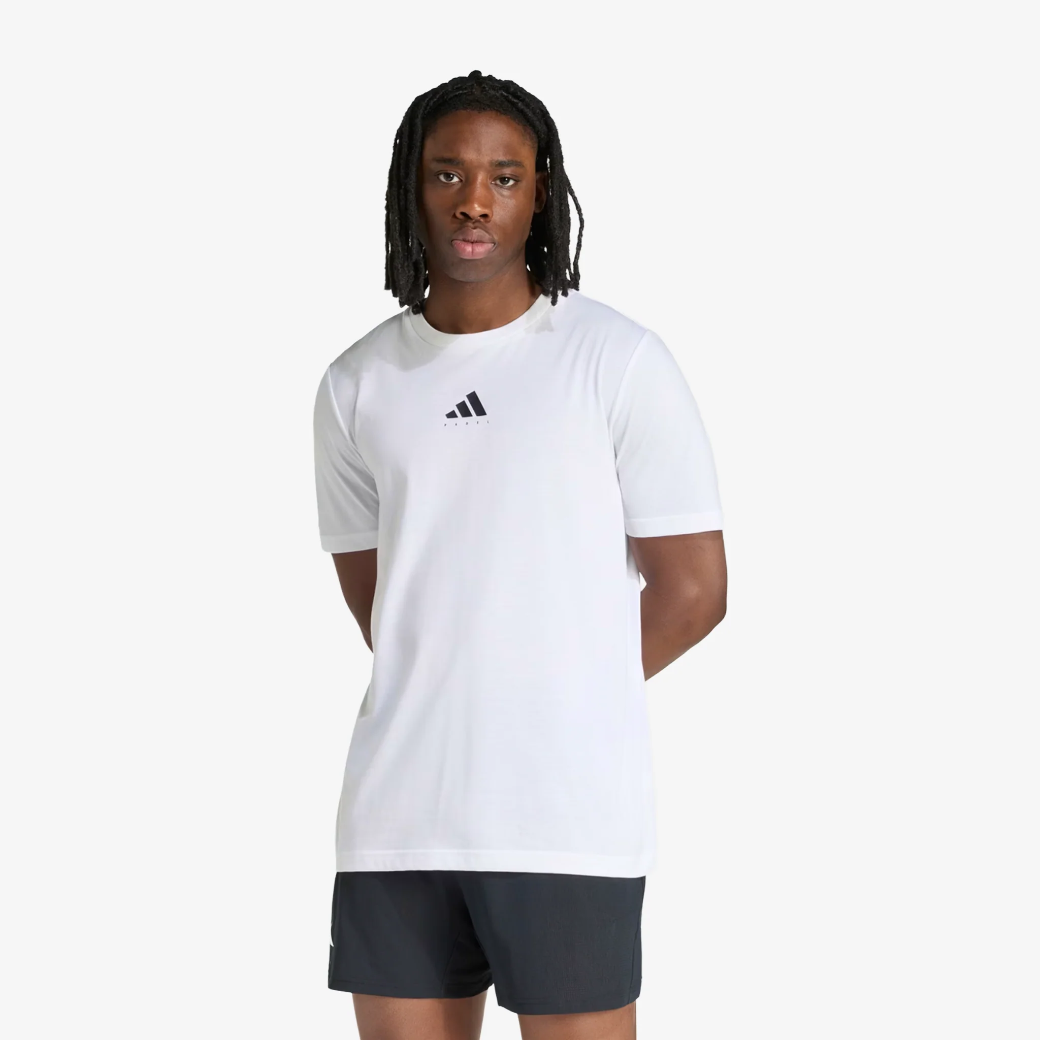 Adidas Padel Graphic T-Shirt Men's White - Image 3