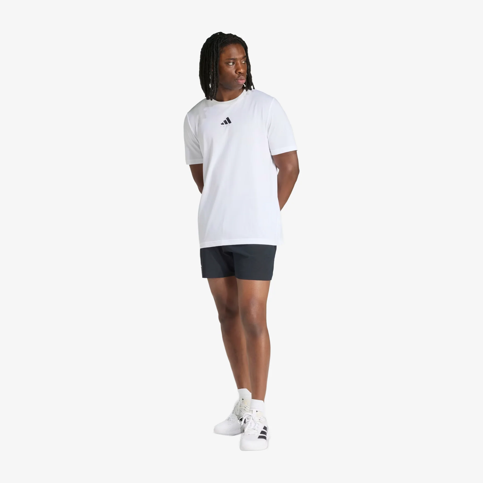 Adidas Padel Graphic T-Shirt Men's White - Image 6