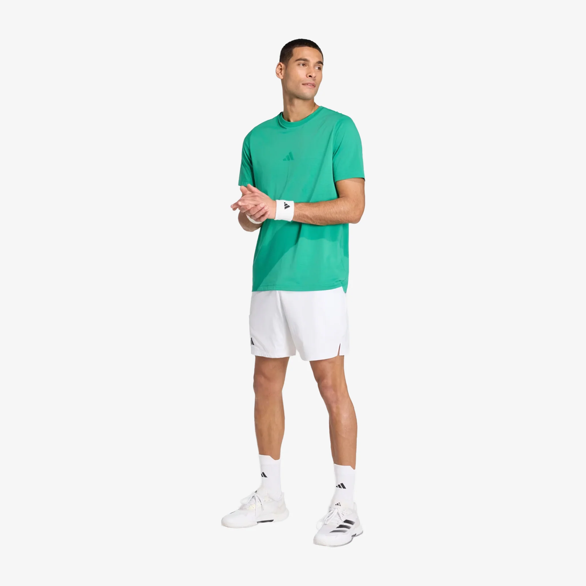 Adidas Tennis Graphic T-Shirt Men's Court Green - Image 6