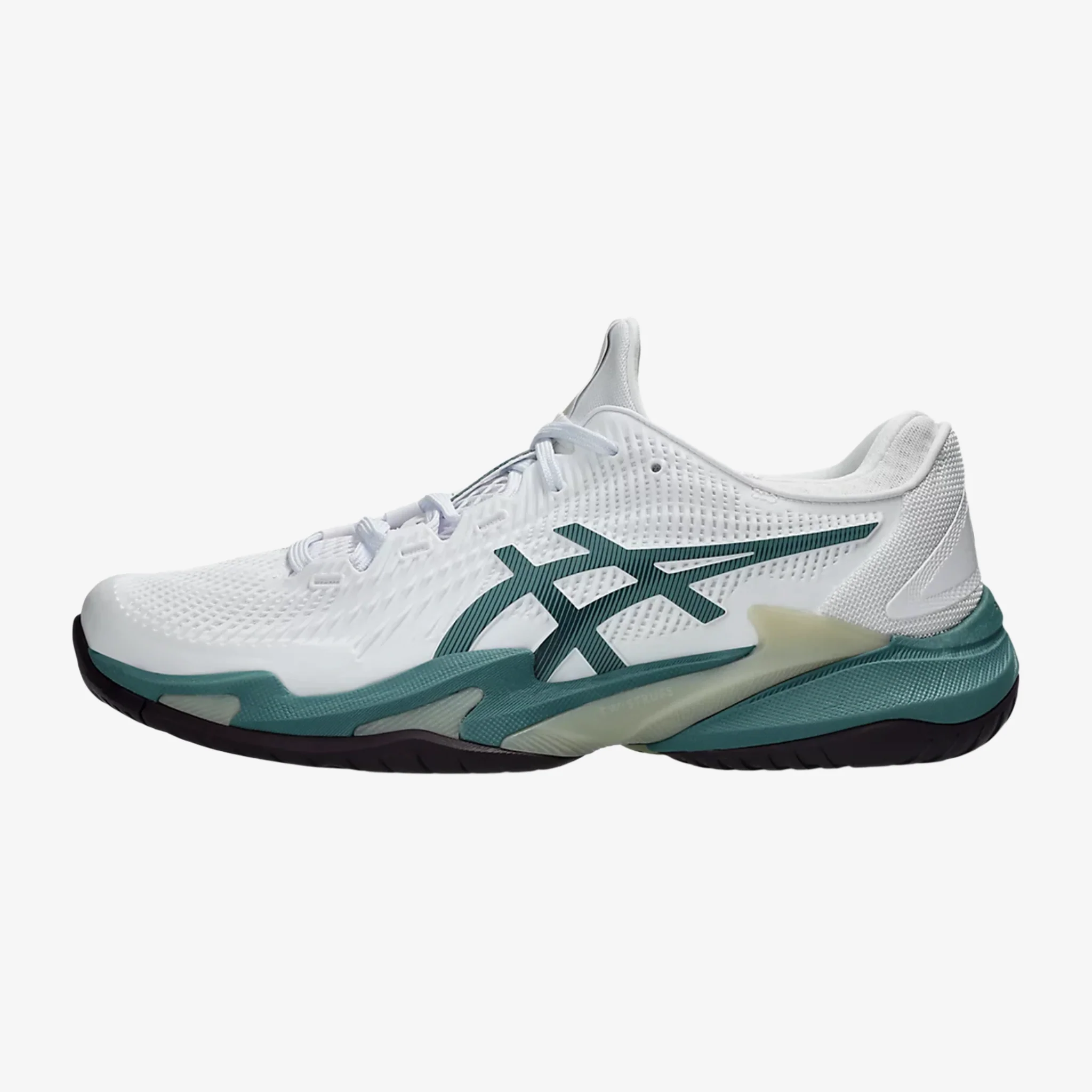 Asics Court FF3 Men's White/Foggy Teal - Image 3
