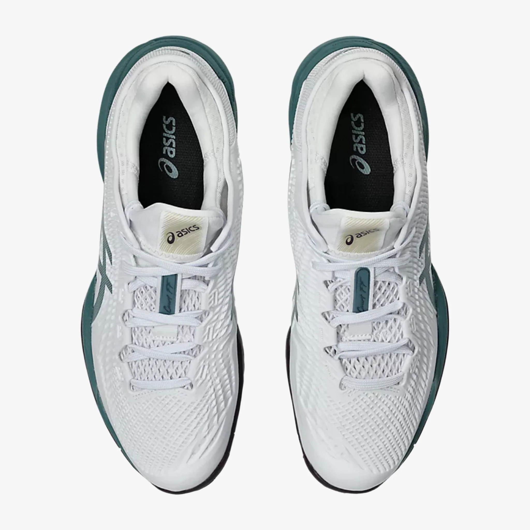 Asics Court FF3 Men's White/Foggy Teal - Image 5