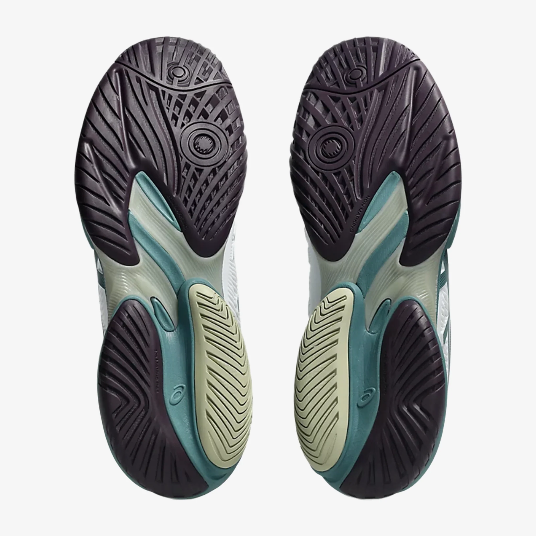 Asics Court FF3 Men's White/Foggy Teal - Image 7