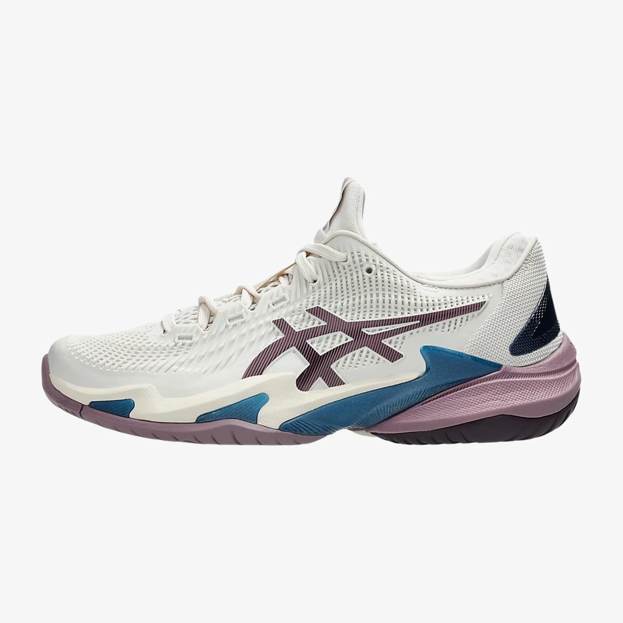 Asics Court FF3 Women's Soft Oat/Dusty Mauve - Image 3