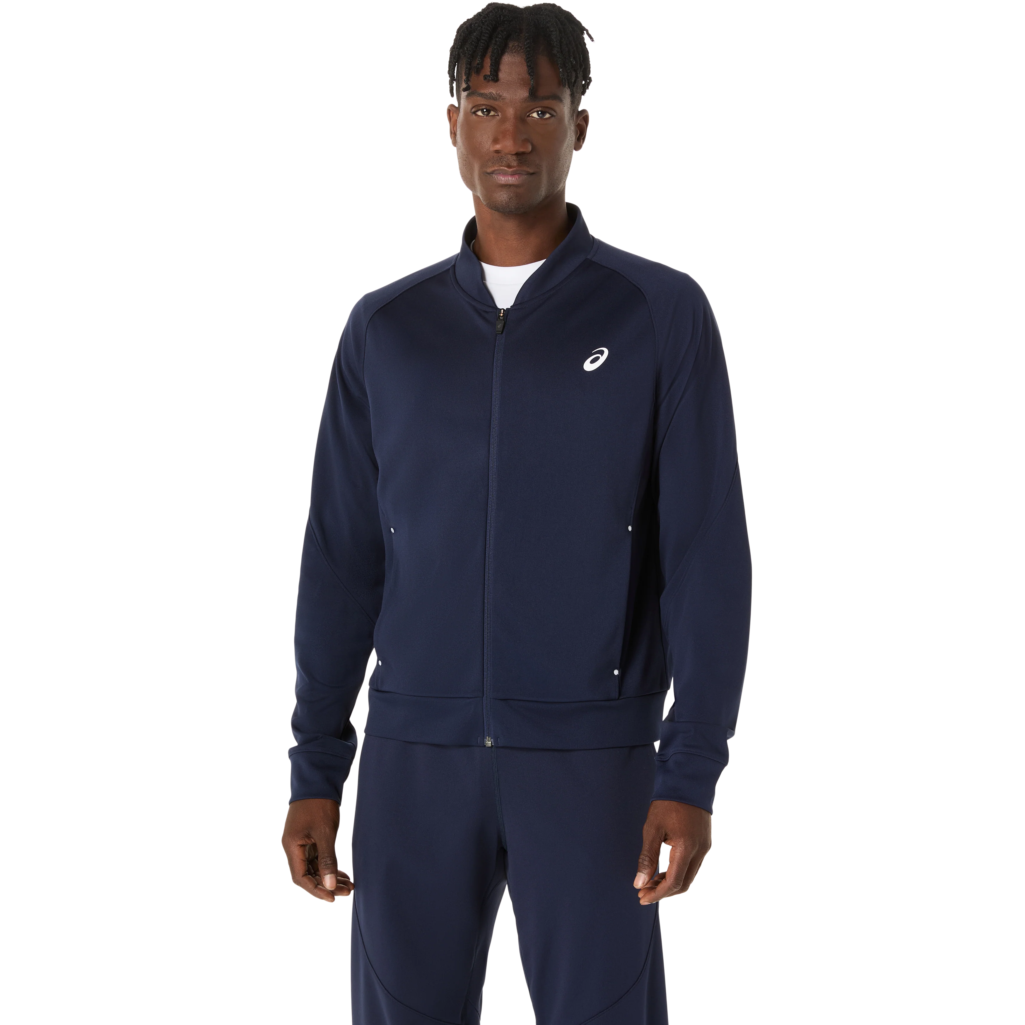 Asics Court Men's Warm Up Jacket Midnight - Image 3
