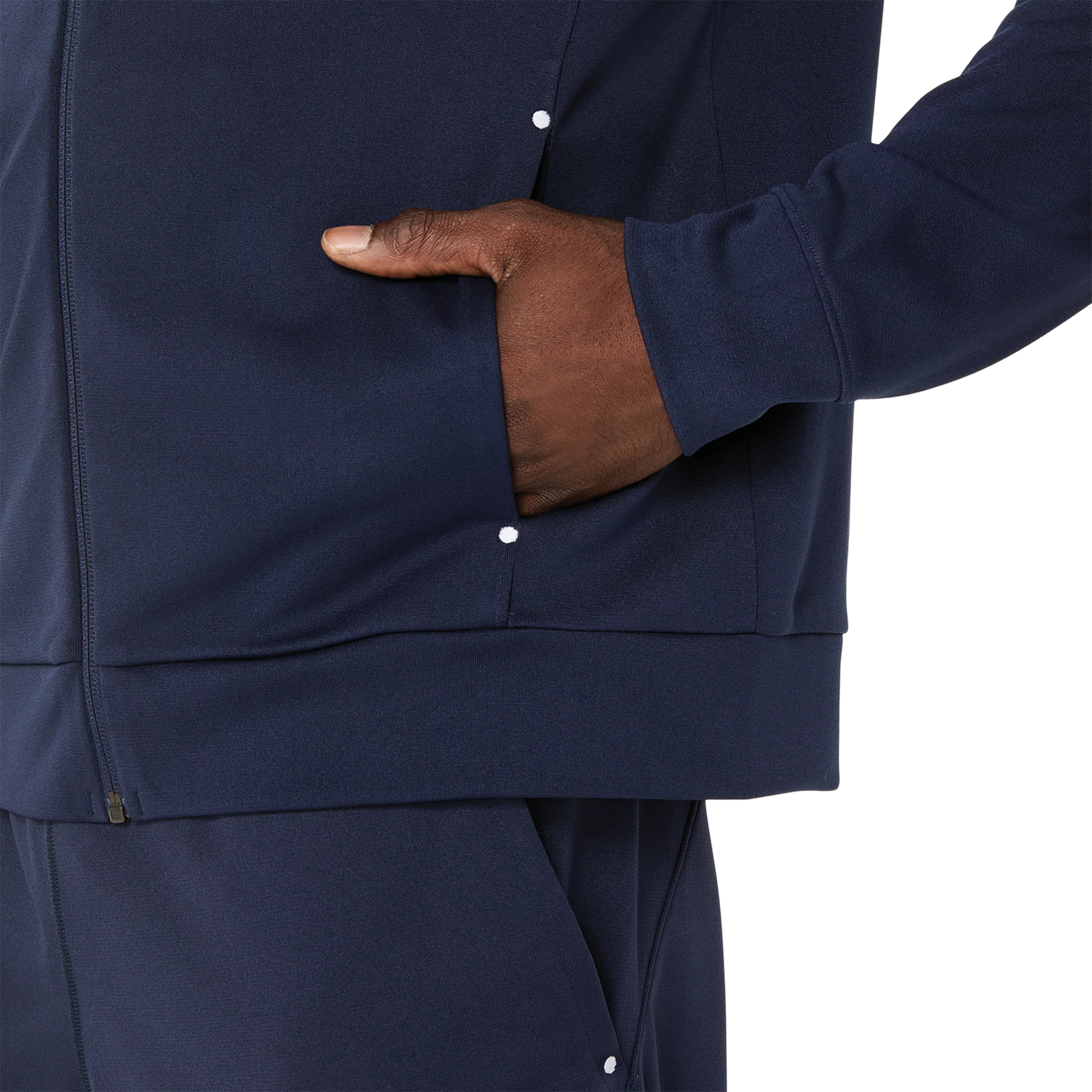 Asics Court Men's Warm Up Jacket Midnight - Image 5
