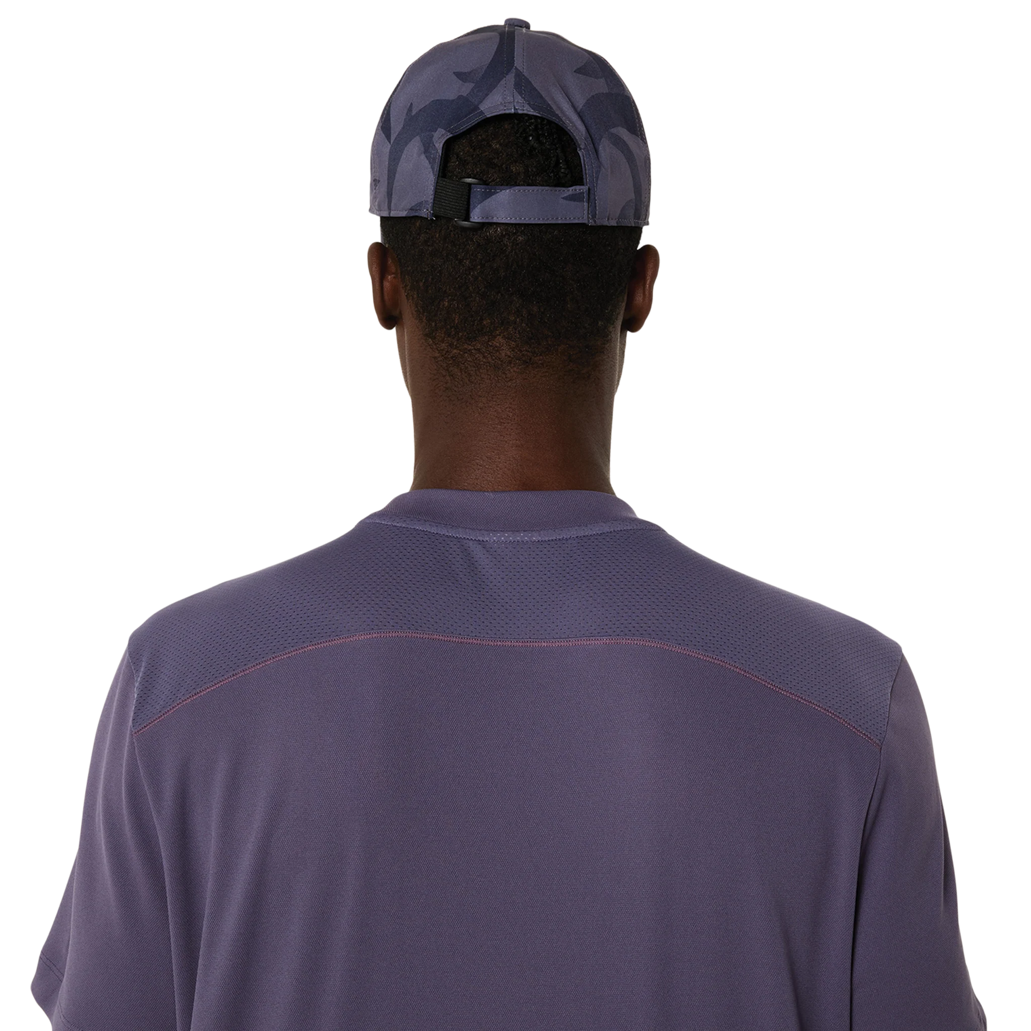 Asics Court SS Men's Top Grayish Purple - Image 9