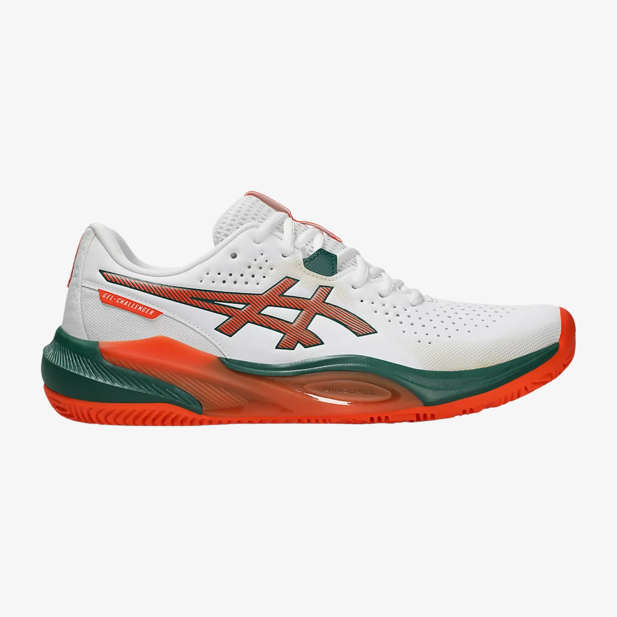 Asics Gel Challenger 15 Padel Men's White/Energy Orange