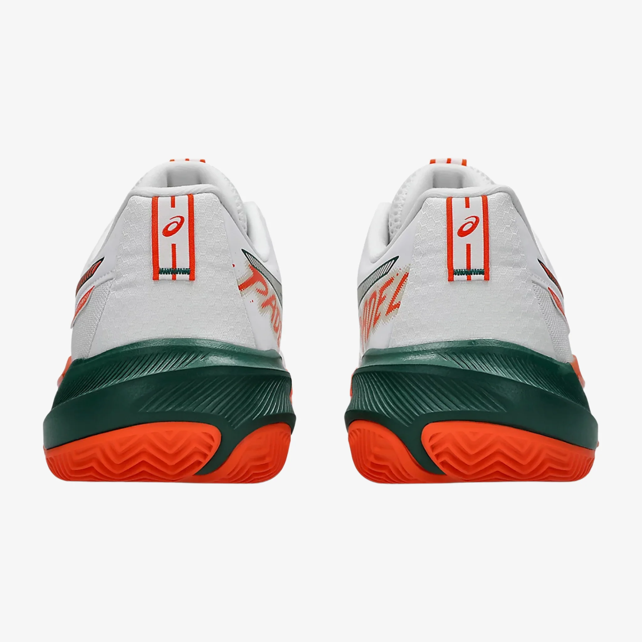 Asics Gel Challenger 15 Padel Men's White/Energy Orange - Image 5