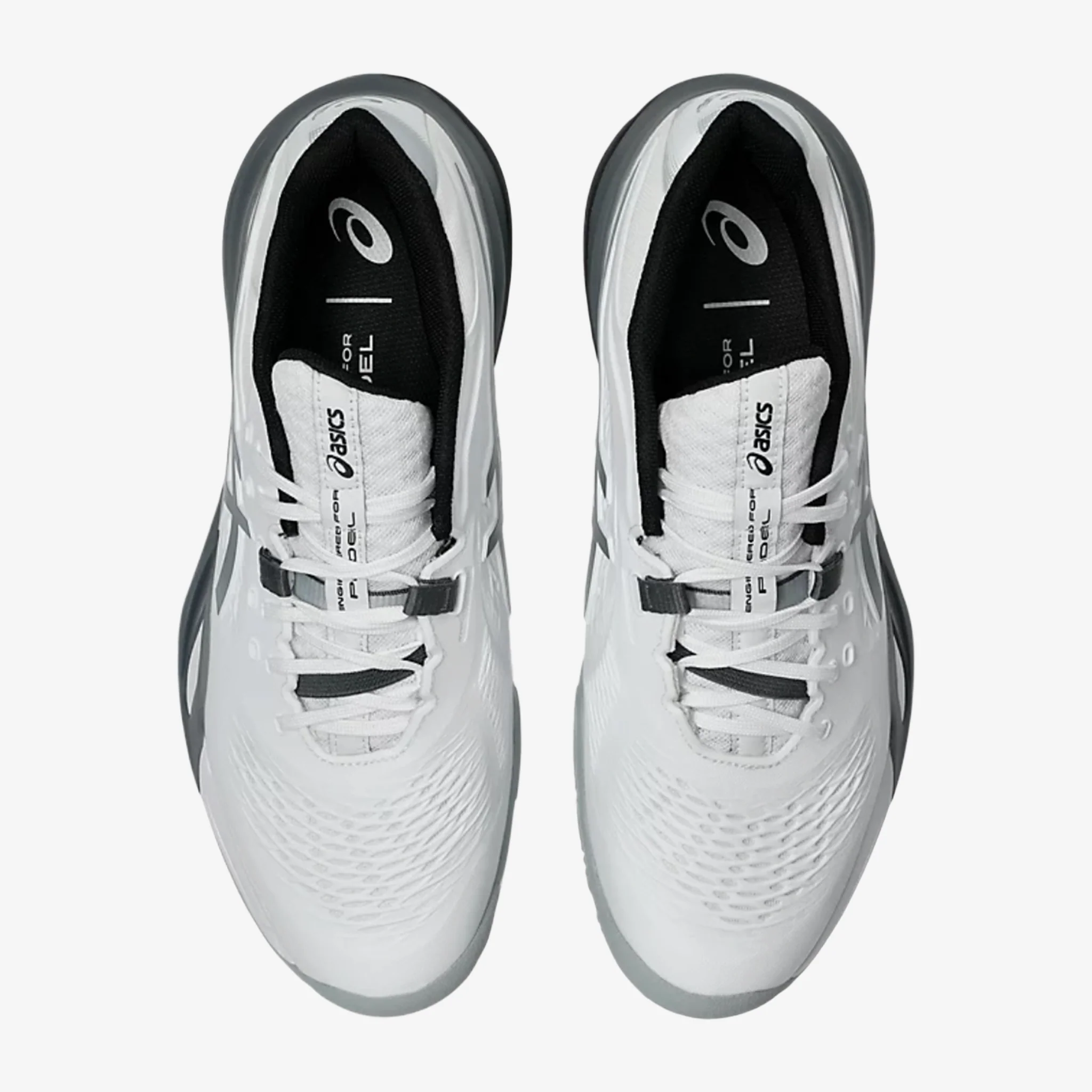 Asics Gel Resolution X Padel Men's White/Steel Grey - Image 4