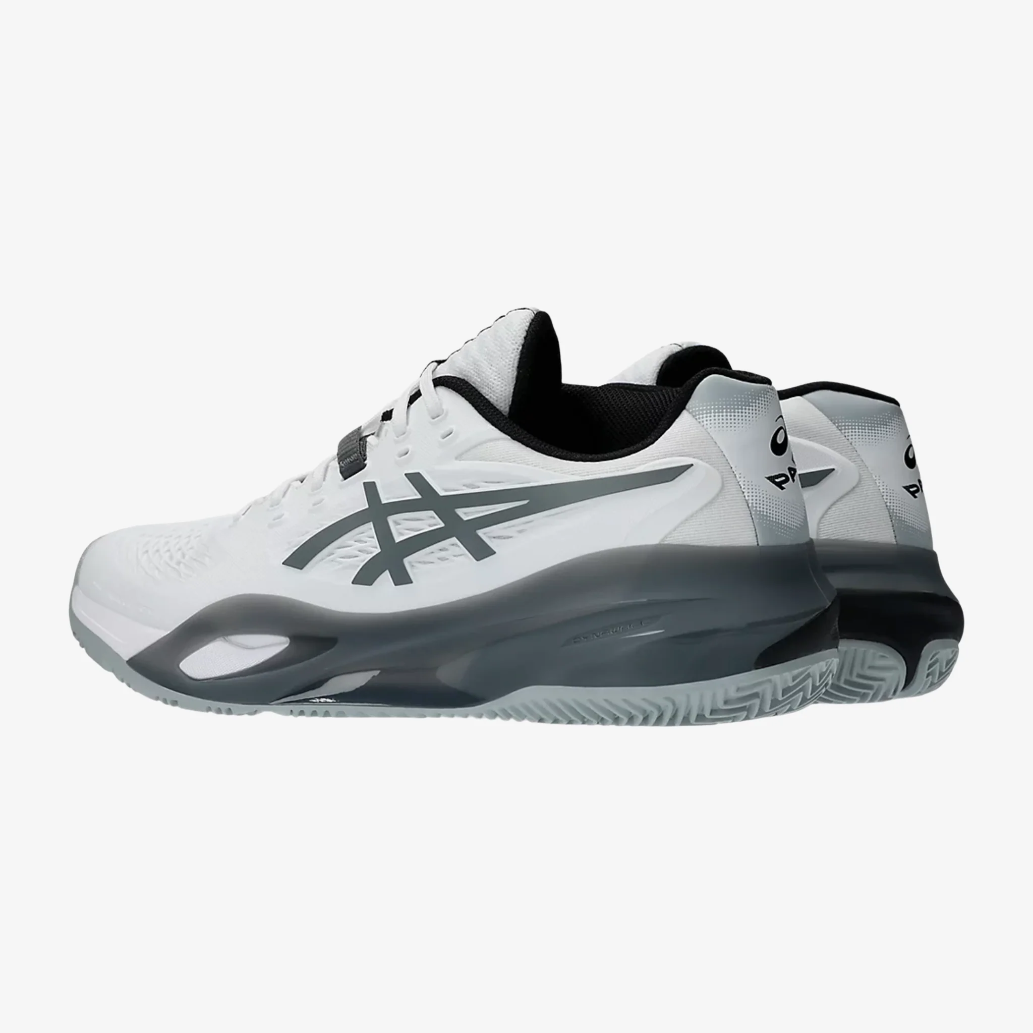 Asics Gel Resolution X Padel Men's White/Steel Grey - Image 6