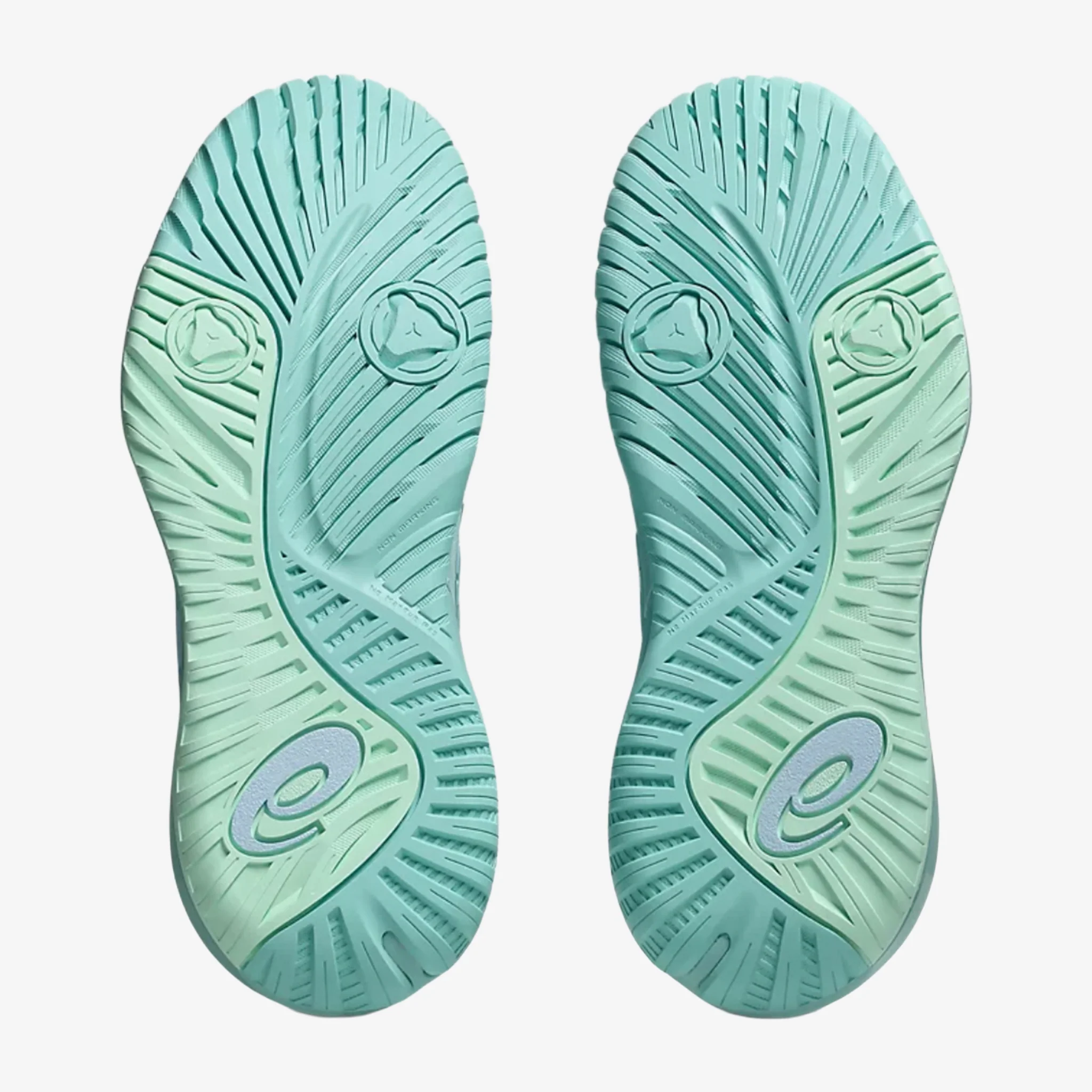 Asics Gel Resolution X Women's Light Blue/Oasis Green - Image 7