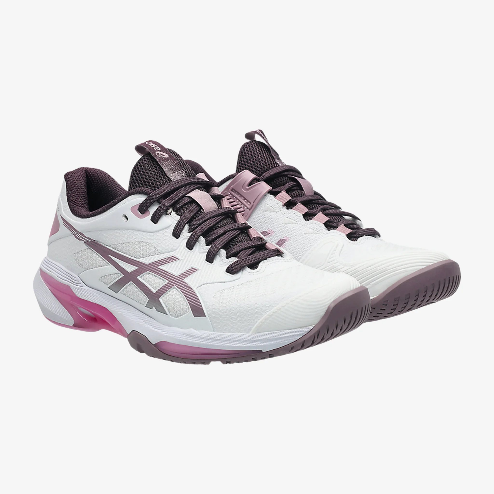 Asics Solution Speed FF4 Women's White/Dusty Mauve - Image 2