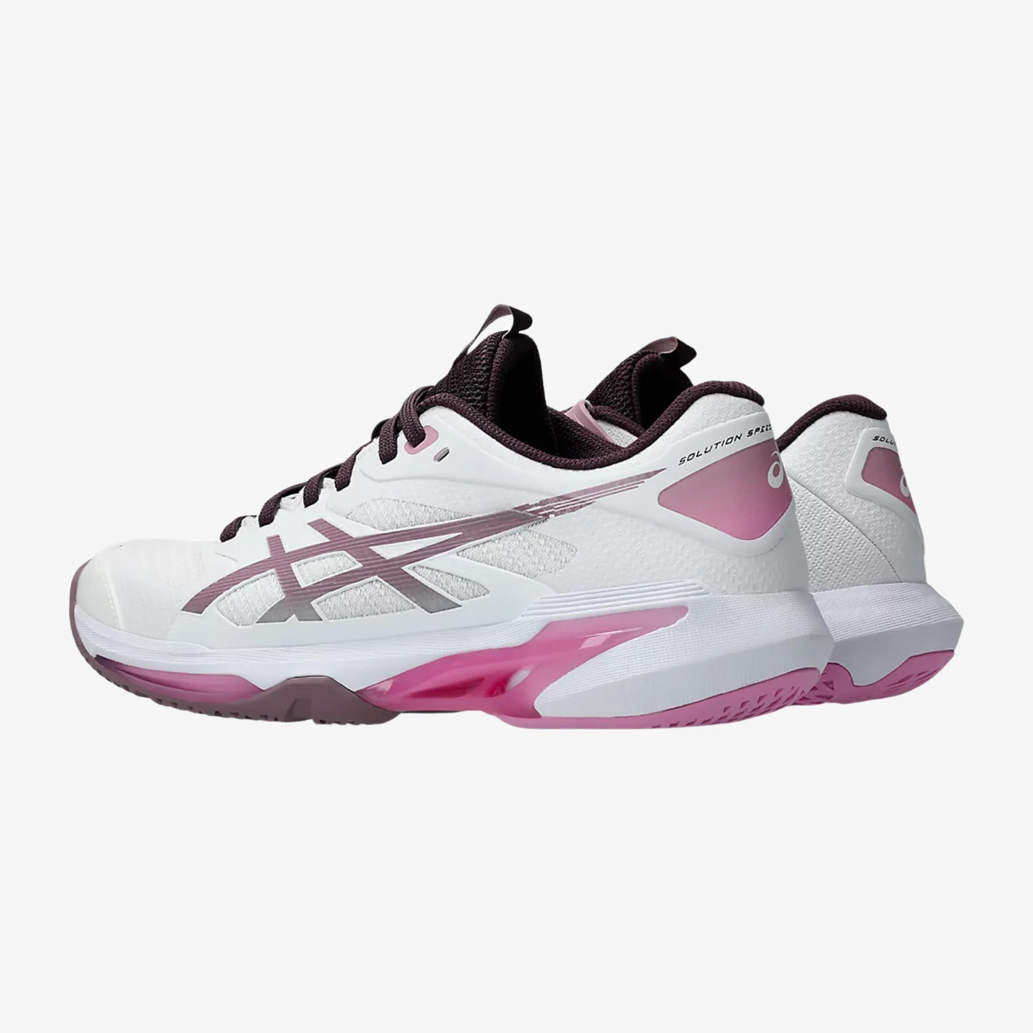 Asics Solution Speed FF4 Women's White/Dusty Mauve - Image 6