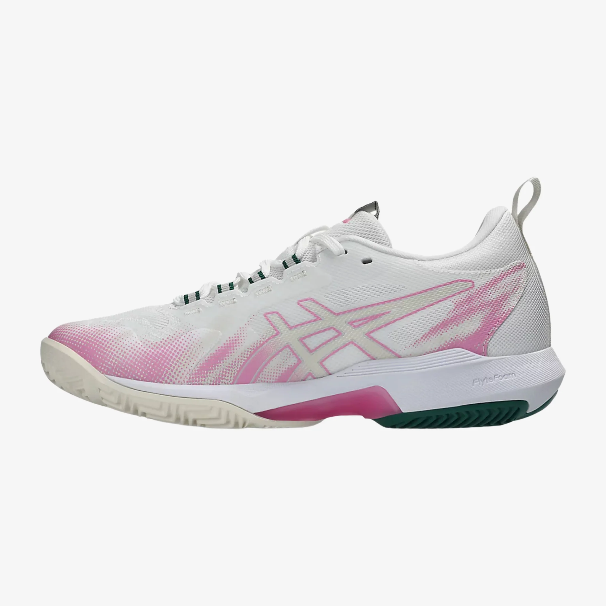 Asics Sonic Smash FF Padel Women's White/Jewel Green - Image 3