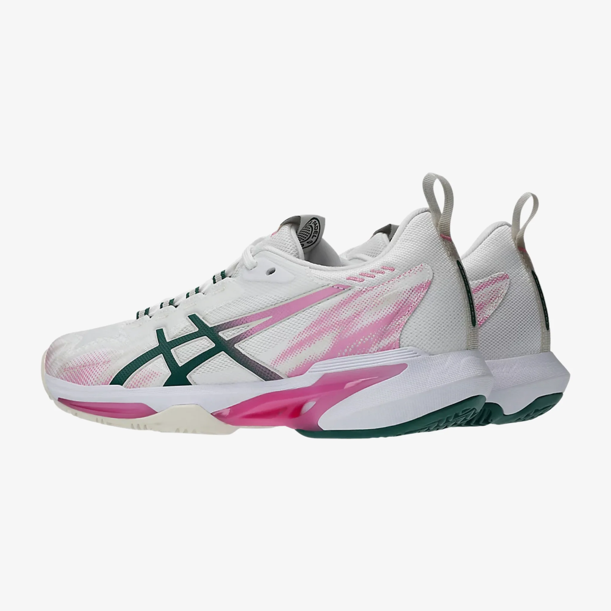 Asics Sonic Smash FF Padel Women's White/Jewel Green - Image 4