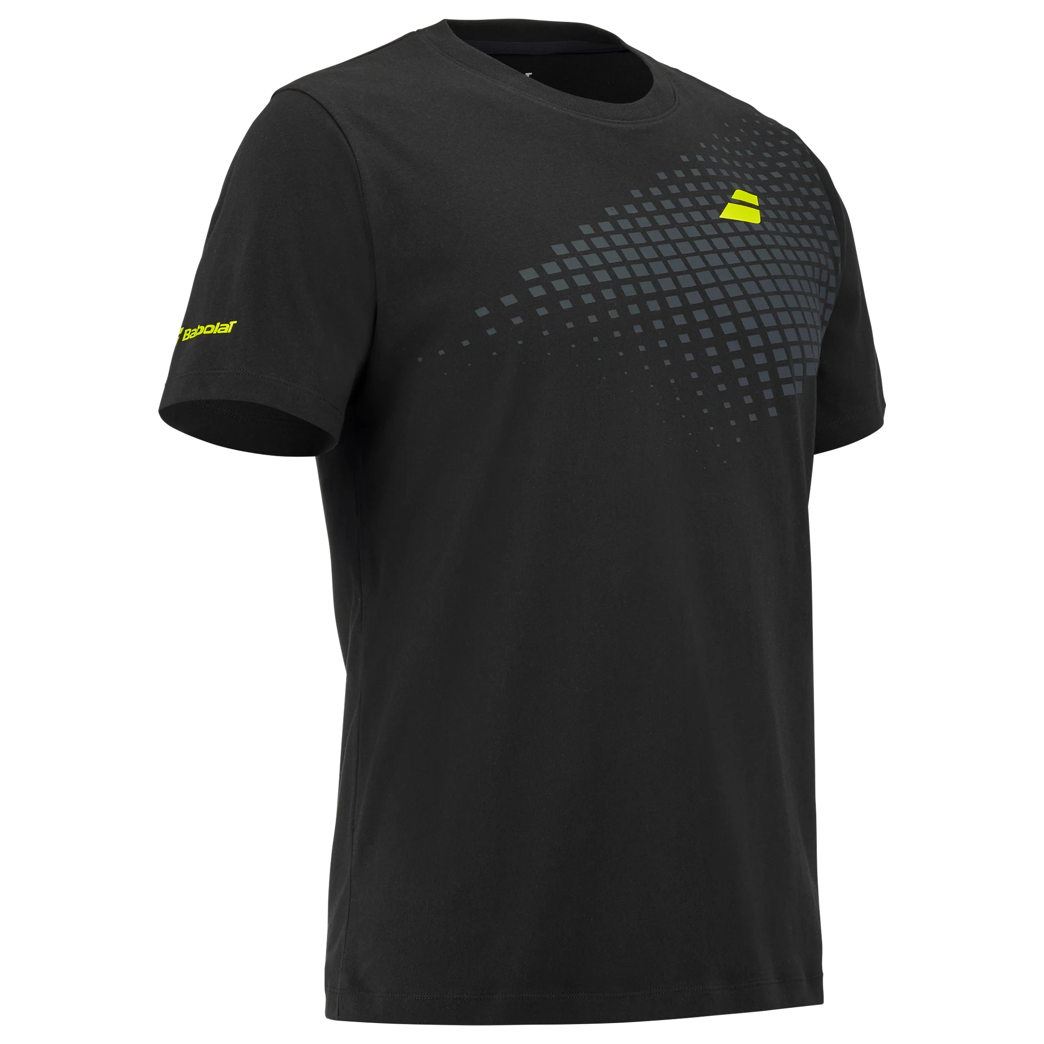 Babolat Aero Cotton Tee Men's Black - Image 2