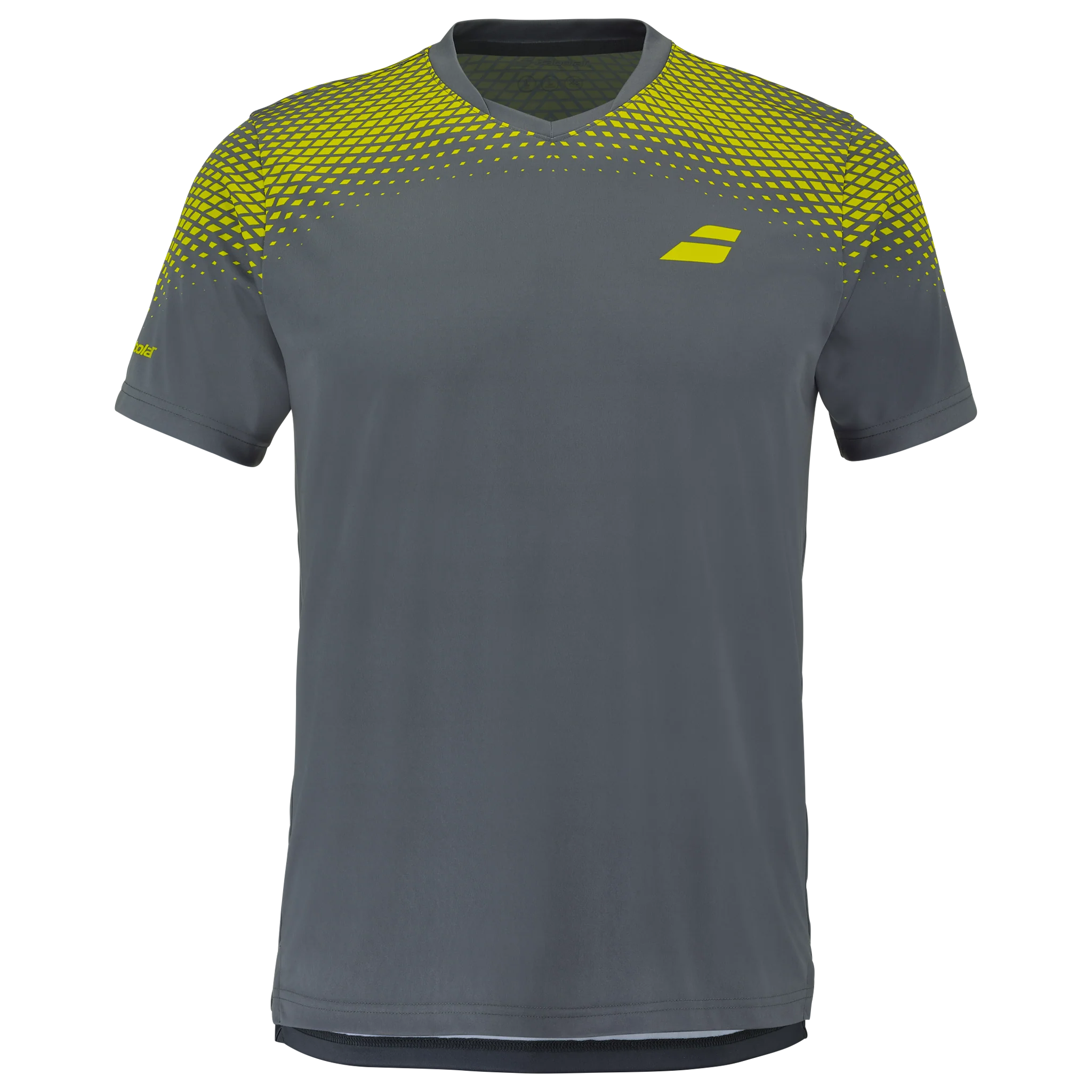 Babolat Aero Crew Neck Tee Men's Grey/Aero
