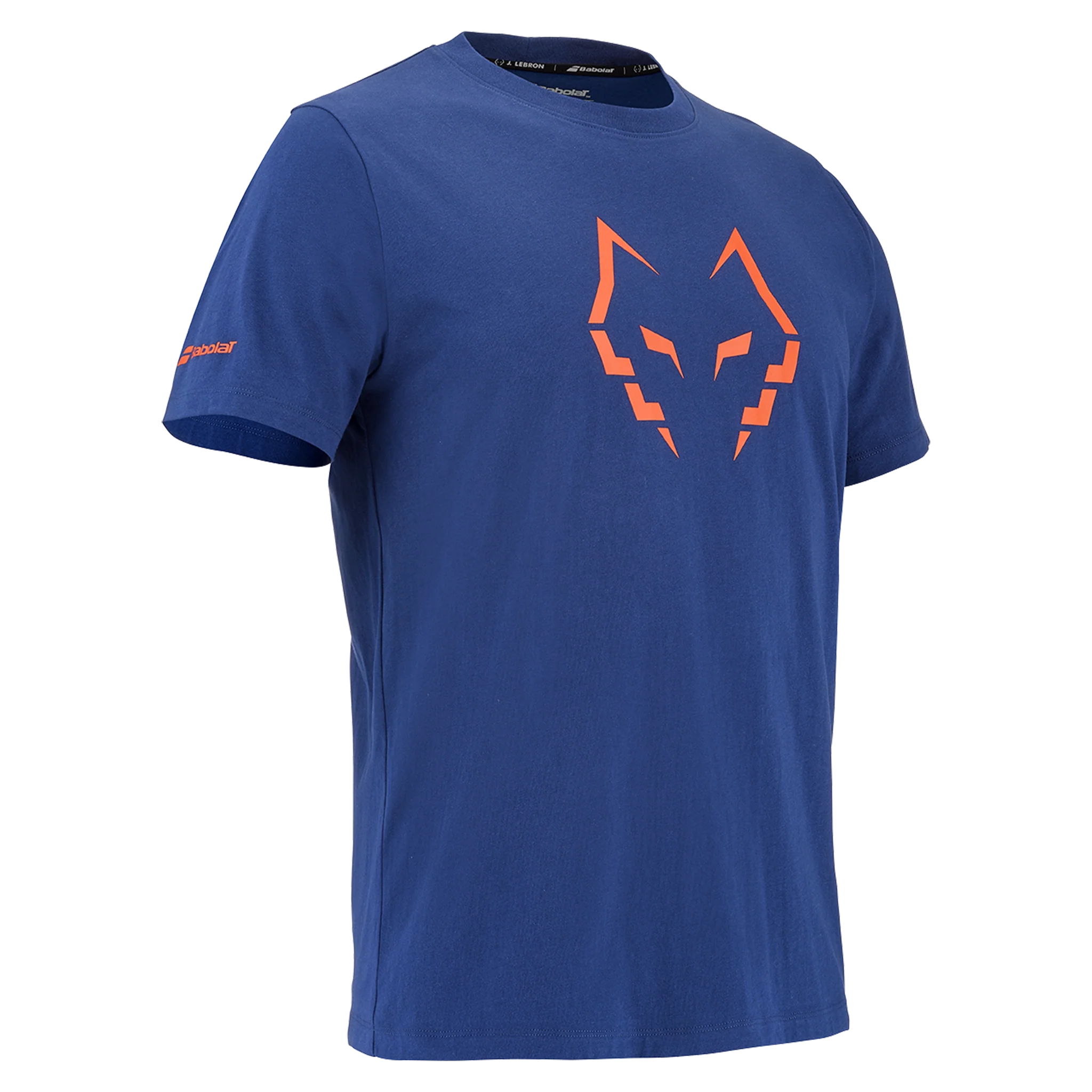 Babolat Cotton Tee Lebron Men's Blue Depths - Image 2