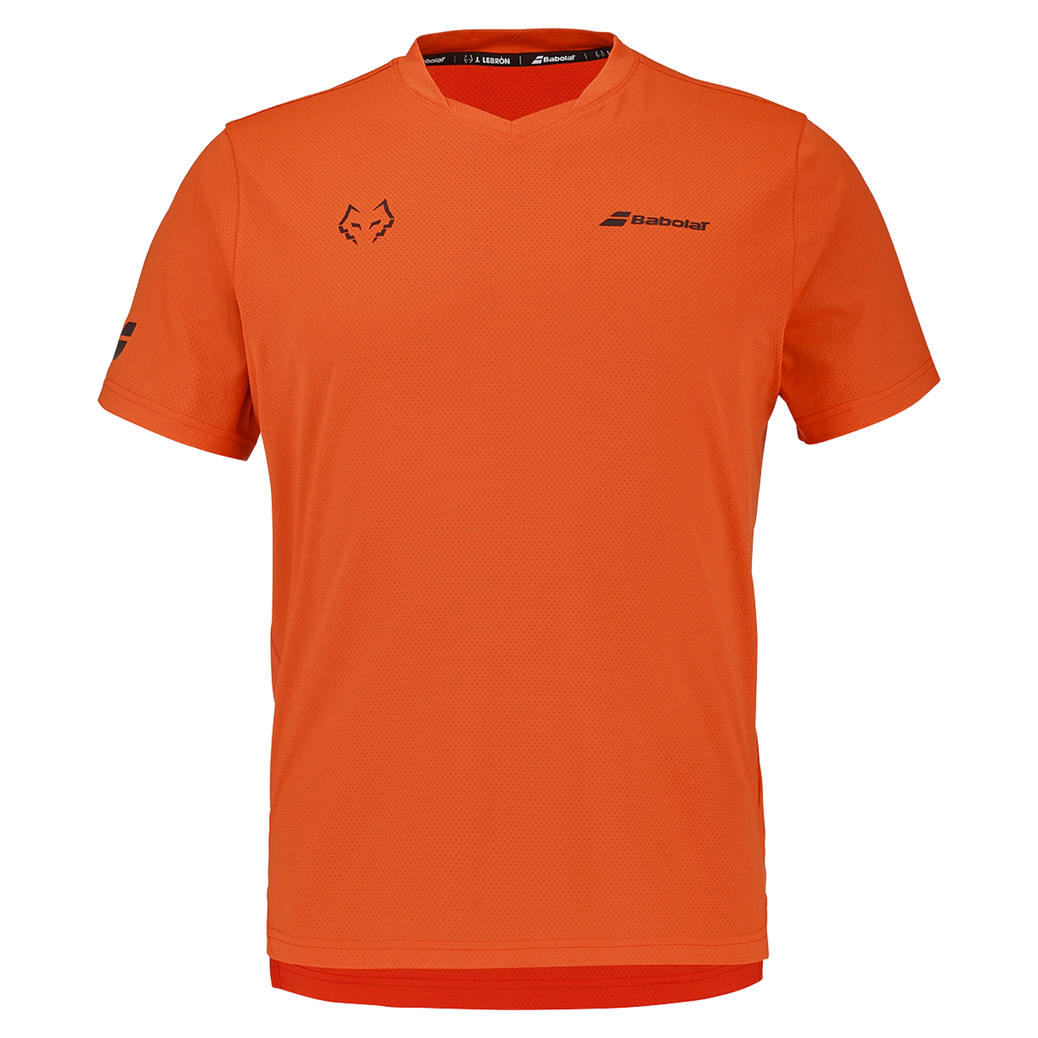 Babolat Crew Neck Tee Lebron Men's Red/Orange (2026)