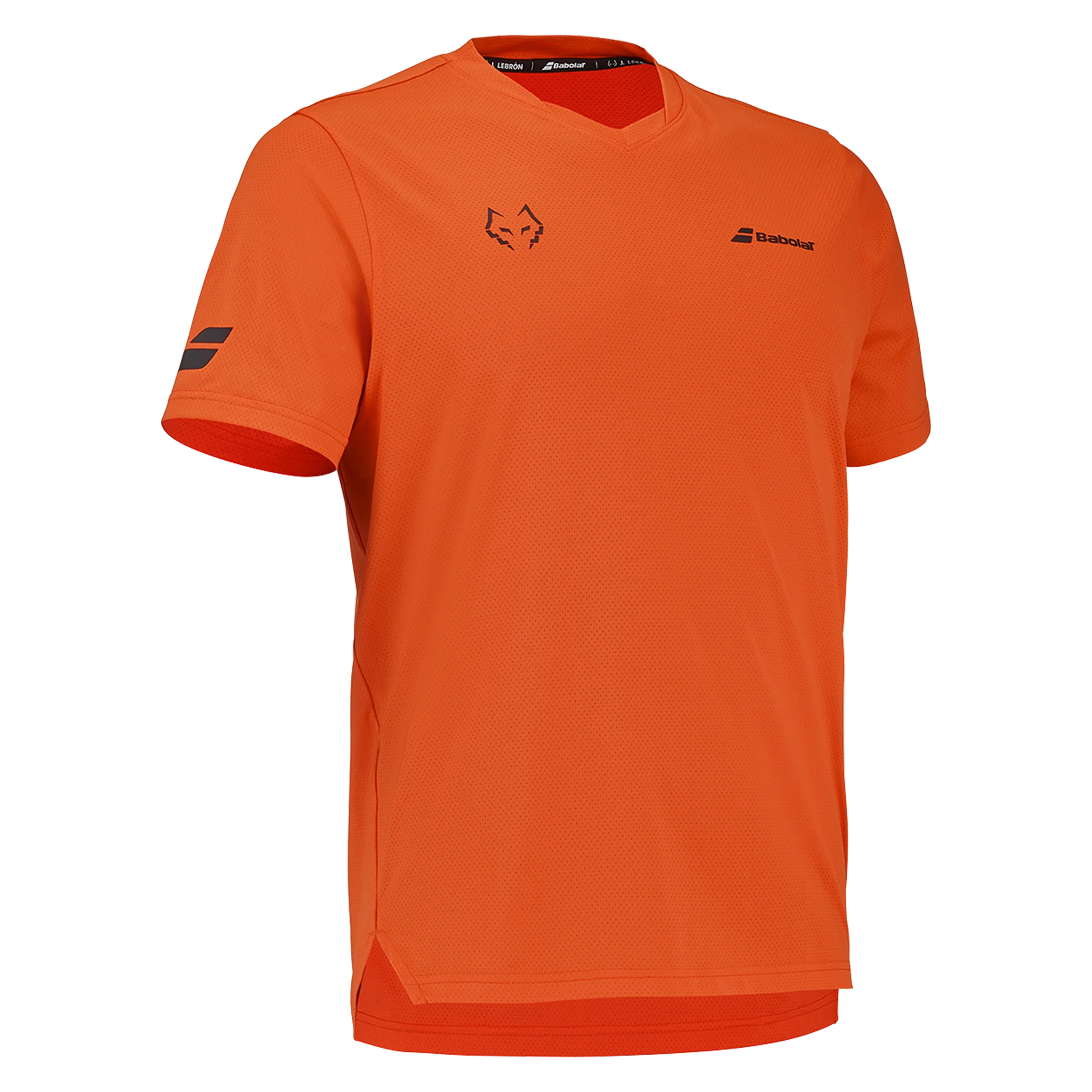 Babolat Crew Neck Tee Lebron Men's Red/Orange (2026) - Image 3