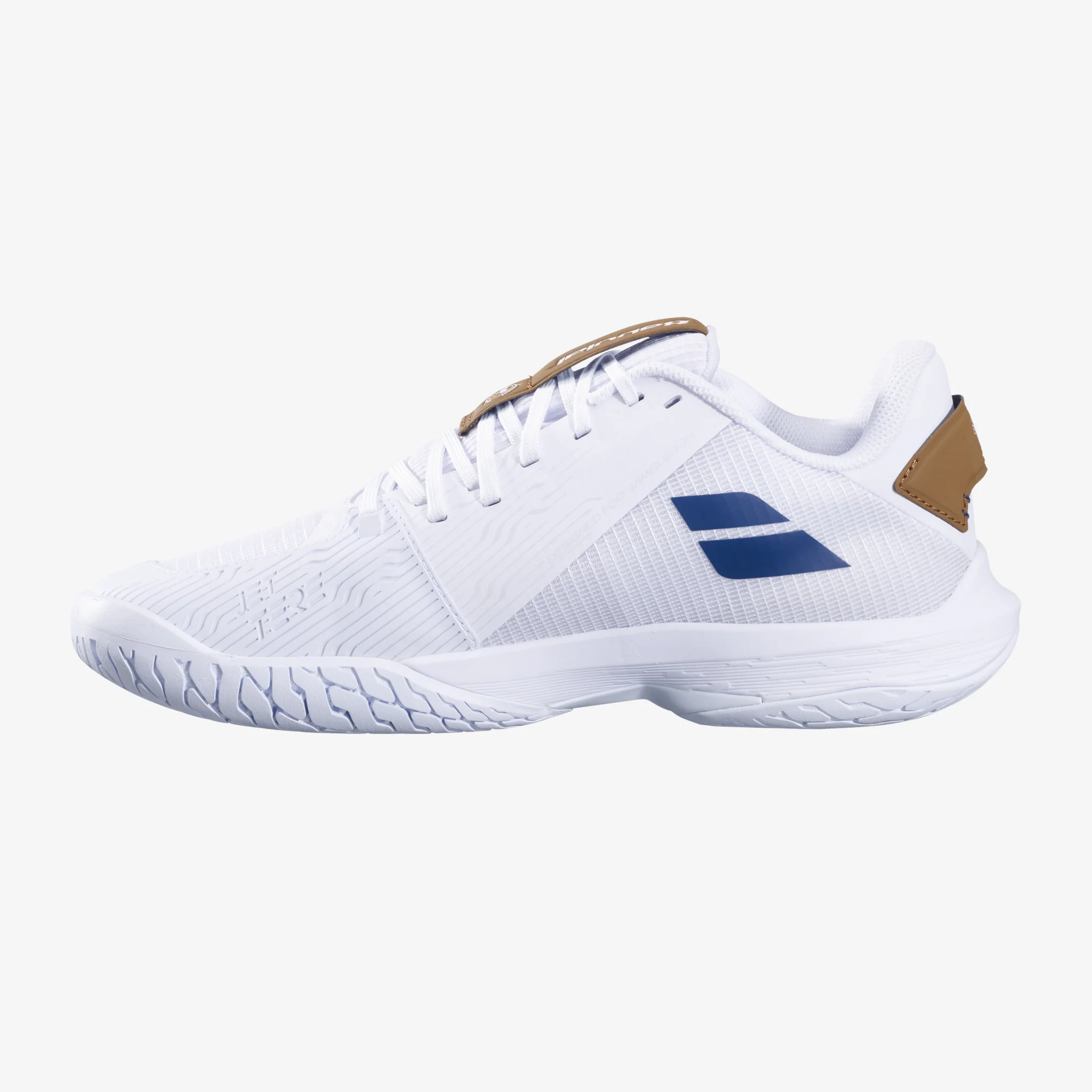 Babolat Jet Tere 2 All Court Wimbledon Men's White/Navy - Image 4