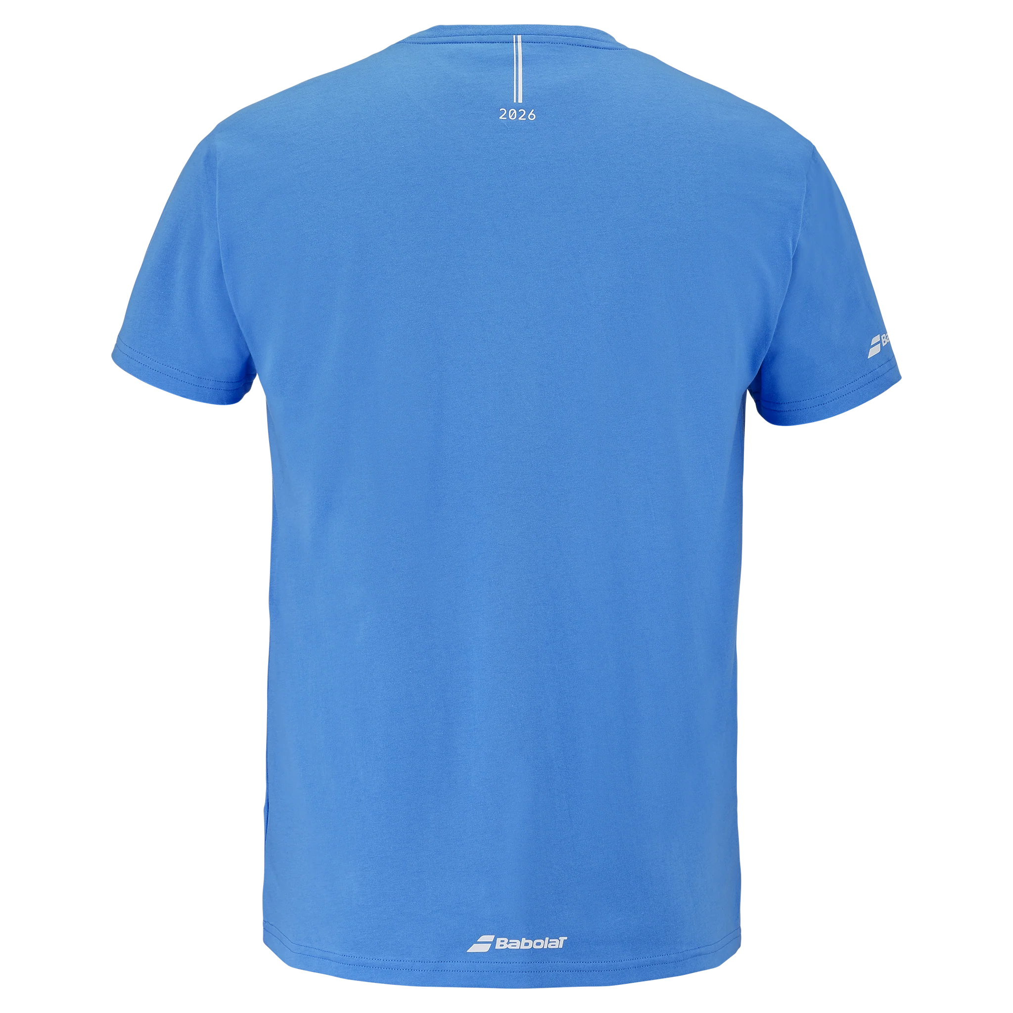Babolat Exercise Message Tee Men's Malibu Blue - Image 2