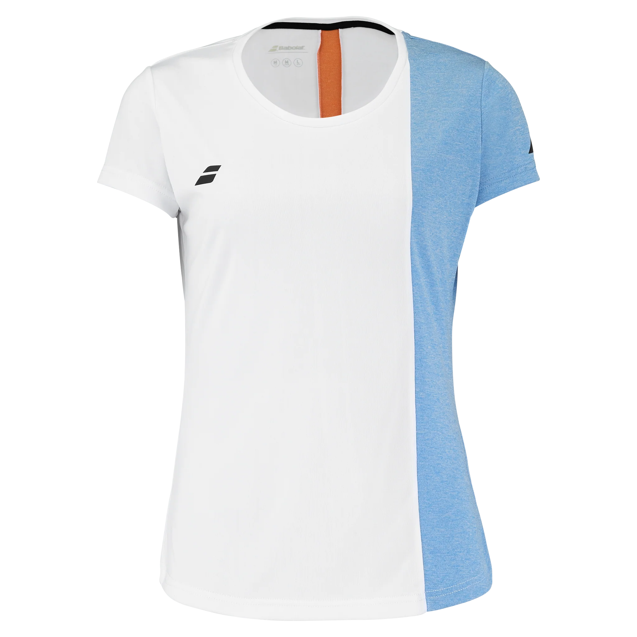 Babolat Play Cap Sleeve Top Girl's White/Blithe Blue